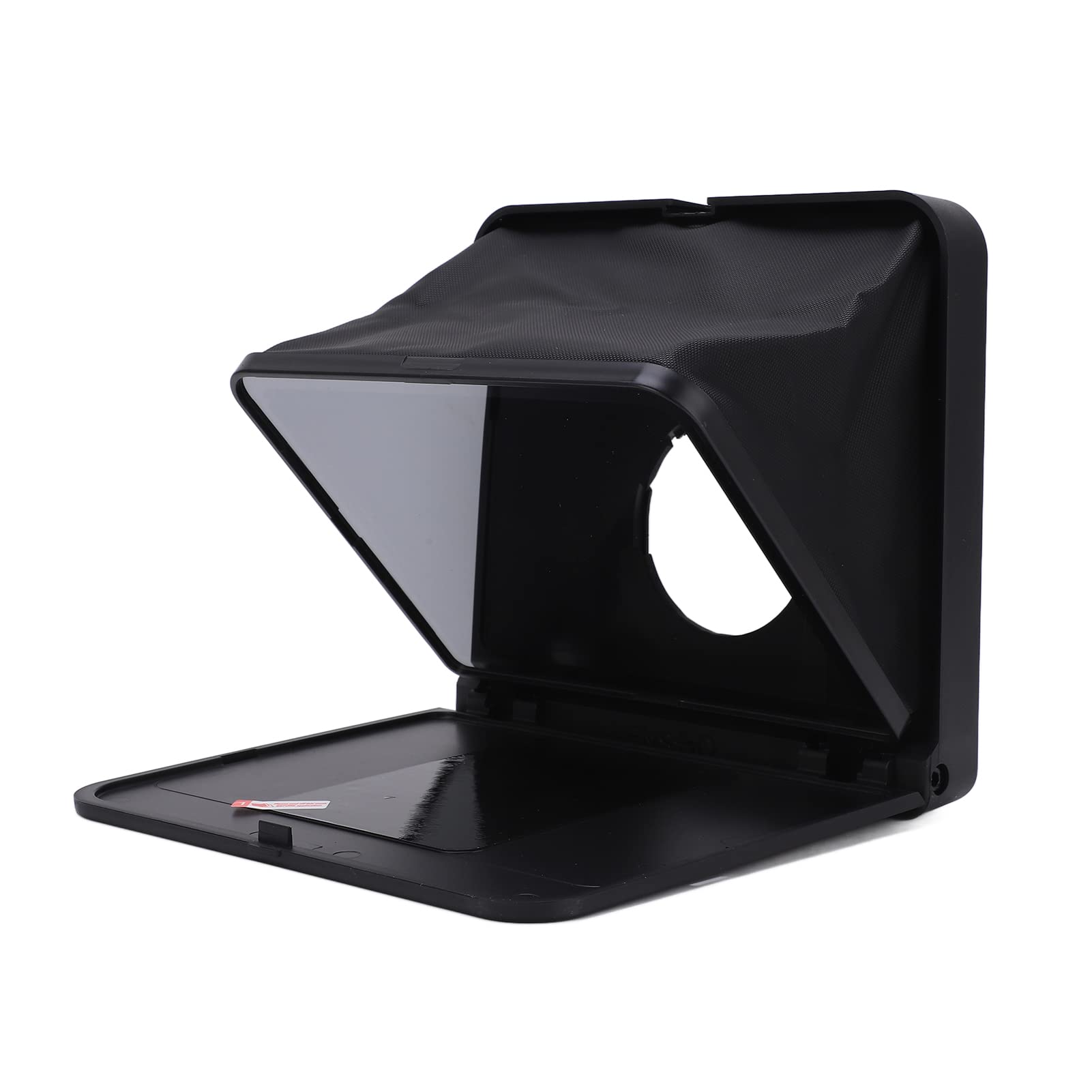 Bewinner Foldable Portable Teleprompter with Remote Control - Compatible with Smartphones, Tablets & DSLR Cameras (Includes 49mm-77mm Adapter Rings) - Perfect for Video Blogging, Live Streaming & Professional Presentations
