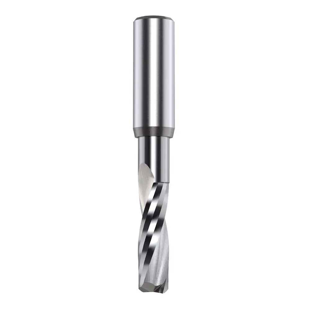 3/8 X 1 1/4 Inch Solid Carbide Spiral Router Bit (Upcut) - Premium Woodworking Tool for CNC, Milling & DIY Projects - Perfect for Hardwood, Plywood & Softwood Cutting