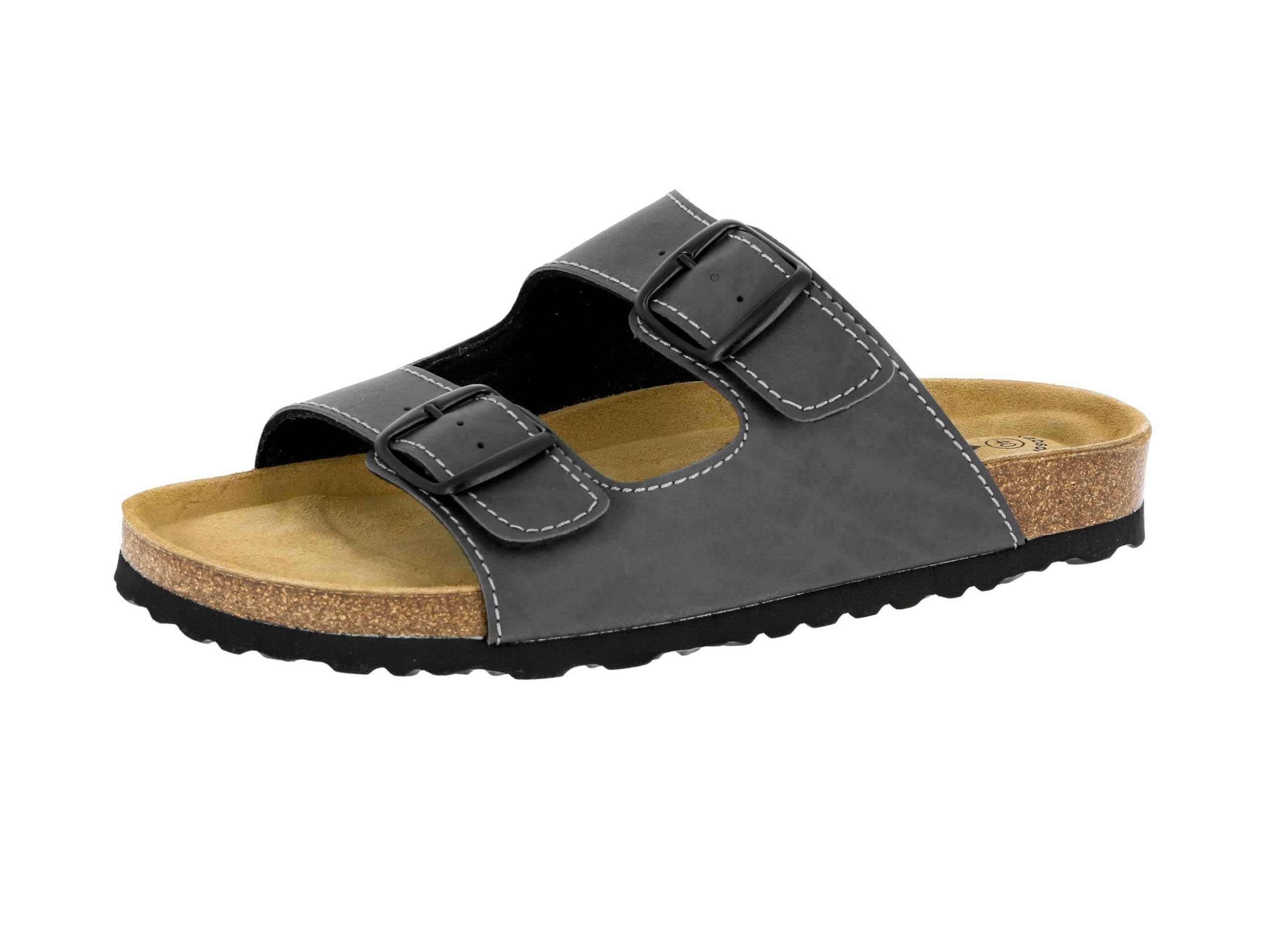 Comfortable Men's Mules Slip-On Shoes - Lightweight & Breathable Summer Slides for Casual Wear, Home, Beach, and Poolside