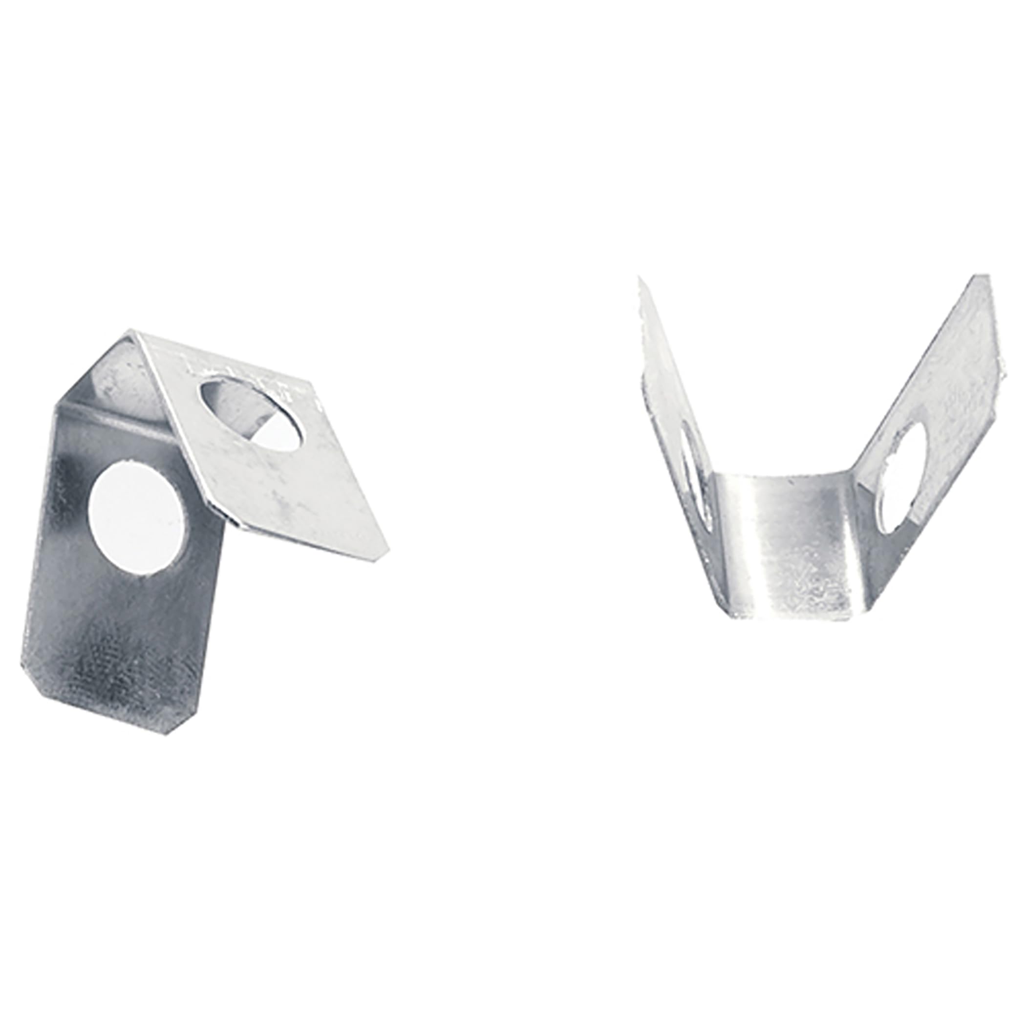 Danco 88979 Bathroom Pop-Up Rod Clips (Pack of 3) - Heavy Duty Shower Curtain Hooks for Bathtub, Sink, and Window - Rust-Resistant Metal Clips for Easy Installation and Secure Hold