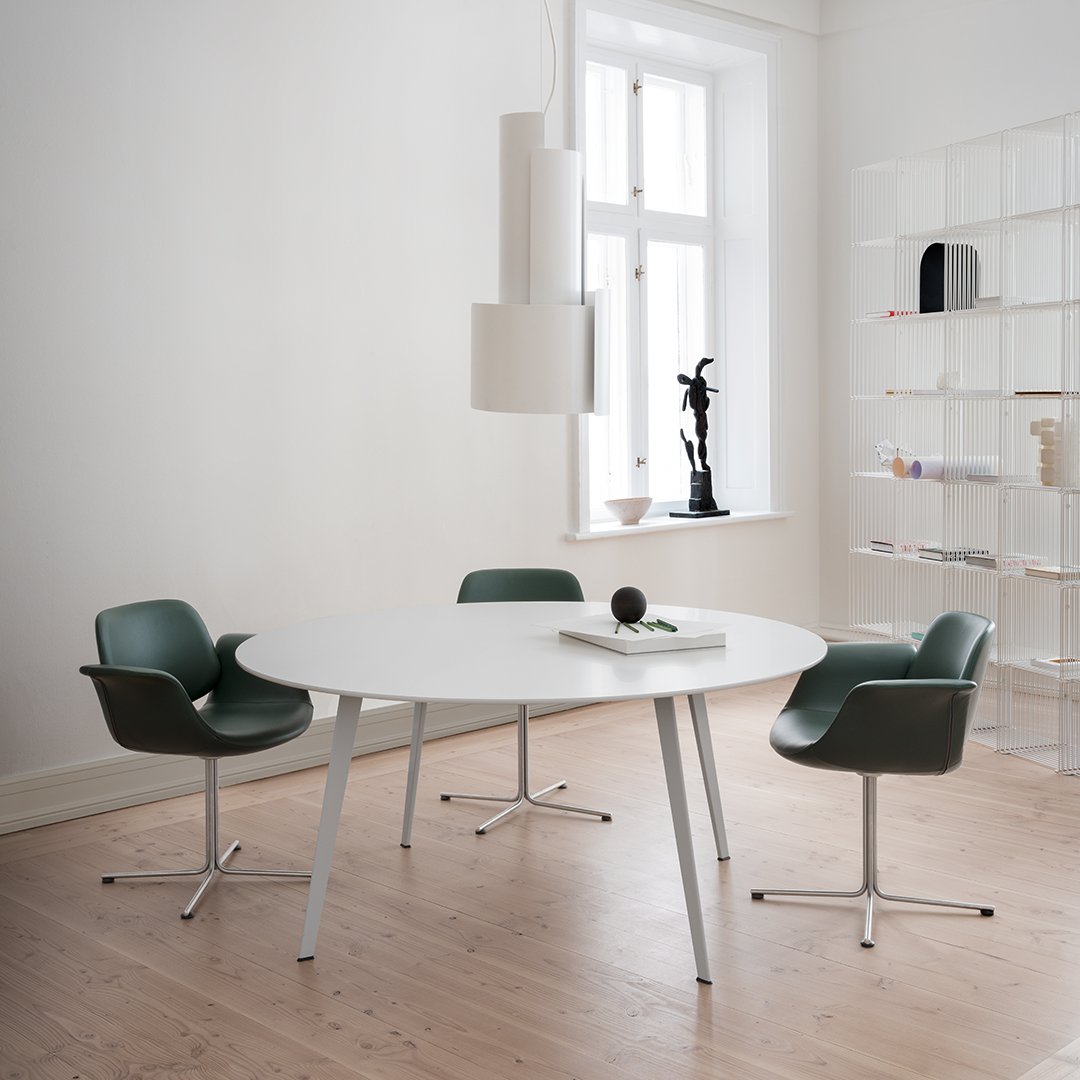 Erik Jørgensen Flamingo Chair with Swivel Base - Modern Lounge Chair for Living Room, Office & Reading Nook