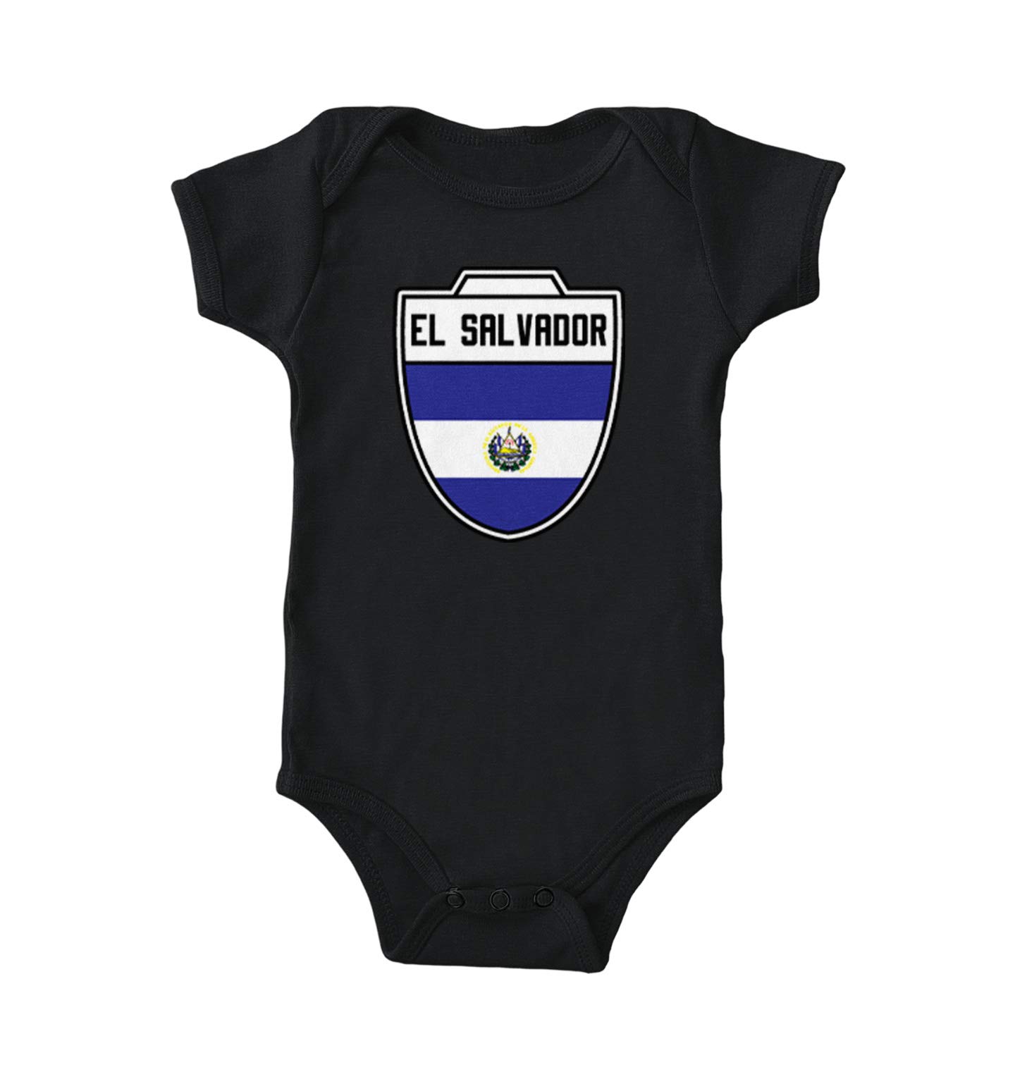 El Salvador National Soccer Team Baby Bodysuit - Official Country Crest Onesie for Infants & Toddlers - Perfect for Game Day, Parties & Fan Support