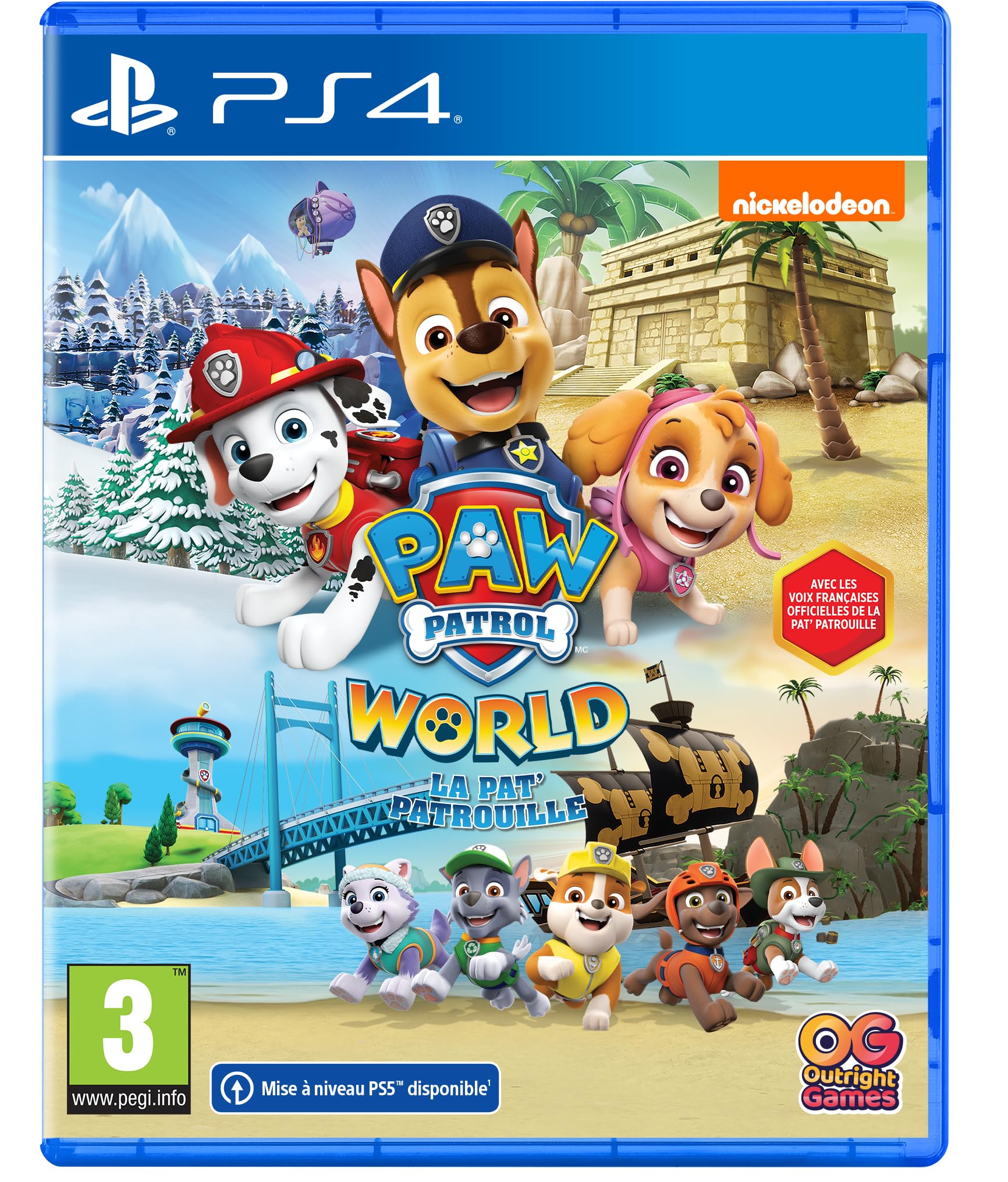 PAW Patrol World - The Pat'Patrouille Game for PS4 | Kids Adventure Game | Fun Family Gaming for Boys & Girls | Perfect for Birthday Gifts & Holiday Playtime