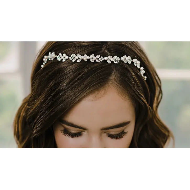 T2102 Tiara - Elegant Rhinestone Bridal Hair Accessory for Weddings, Prom & Special Occasions