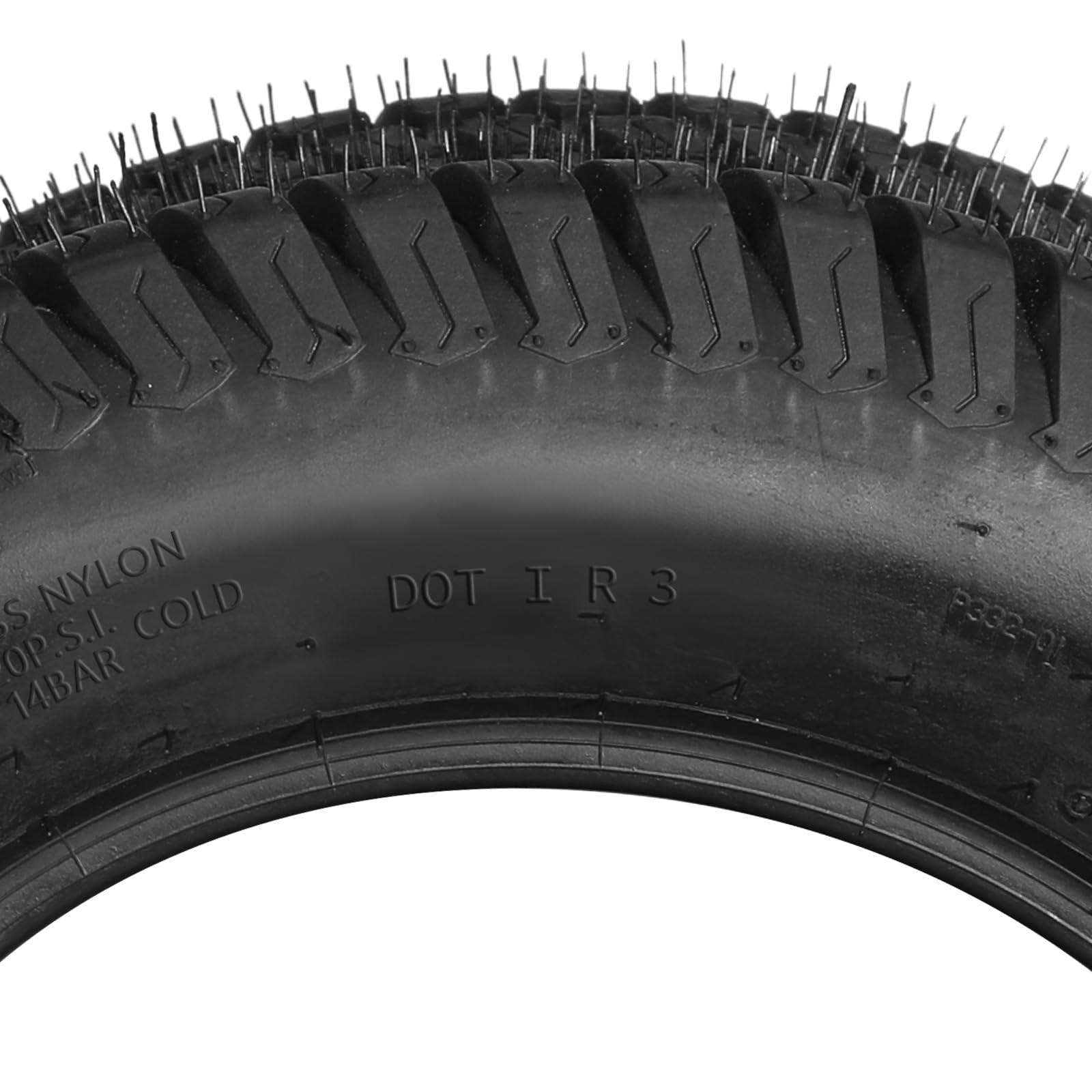 2Pcs 16x6.50-8 Lawn Mower Tires - Heavy Duty 4PR Tubeless Tractor Turf Tires, DOT Compliant for Zero Turn Mowers, Riding Lawn Tractors & Garden Equipment - Perfect for Lawn Care, Landscaping & Commercial Use