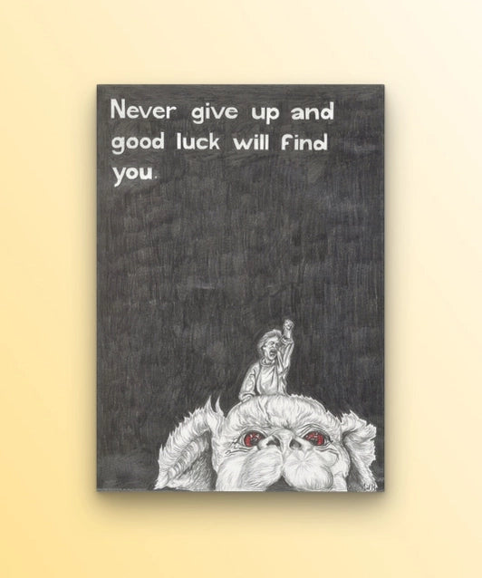 The Never Ending Story Print - Vintage Fantasy Book Art Poster for Home Decor, Kids Room & Movie Lovers - Perfect Wall Art for Bedroom, Living Room & Office
