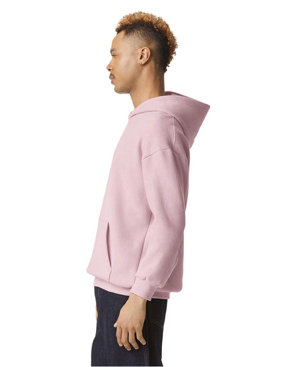American Apparel RF498 Unisex ReFlex Fleece Pullover Hooded Sweatshirt - Soft Warm Zip-Up Fleece Jacket for Men & Women - Perfect for Outdoor Activities, Gym, and Casual Wear