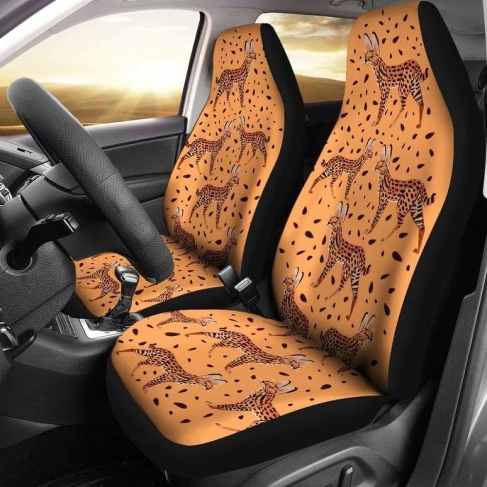 Premium Bengal Cat Print Car Seat Covers - Universal Fit for Cars, SUVs & Trucks - Waterproof & Scratch-Resistant Pet Protection - Perfect for Travel, Daily Commute & Pet Lovers