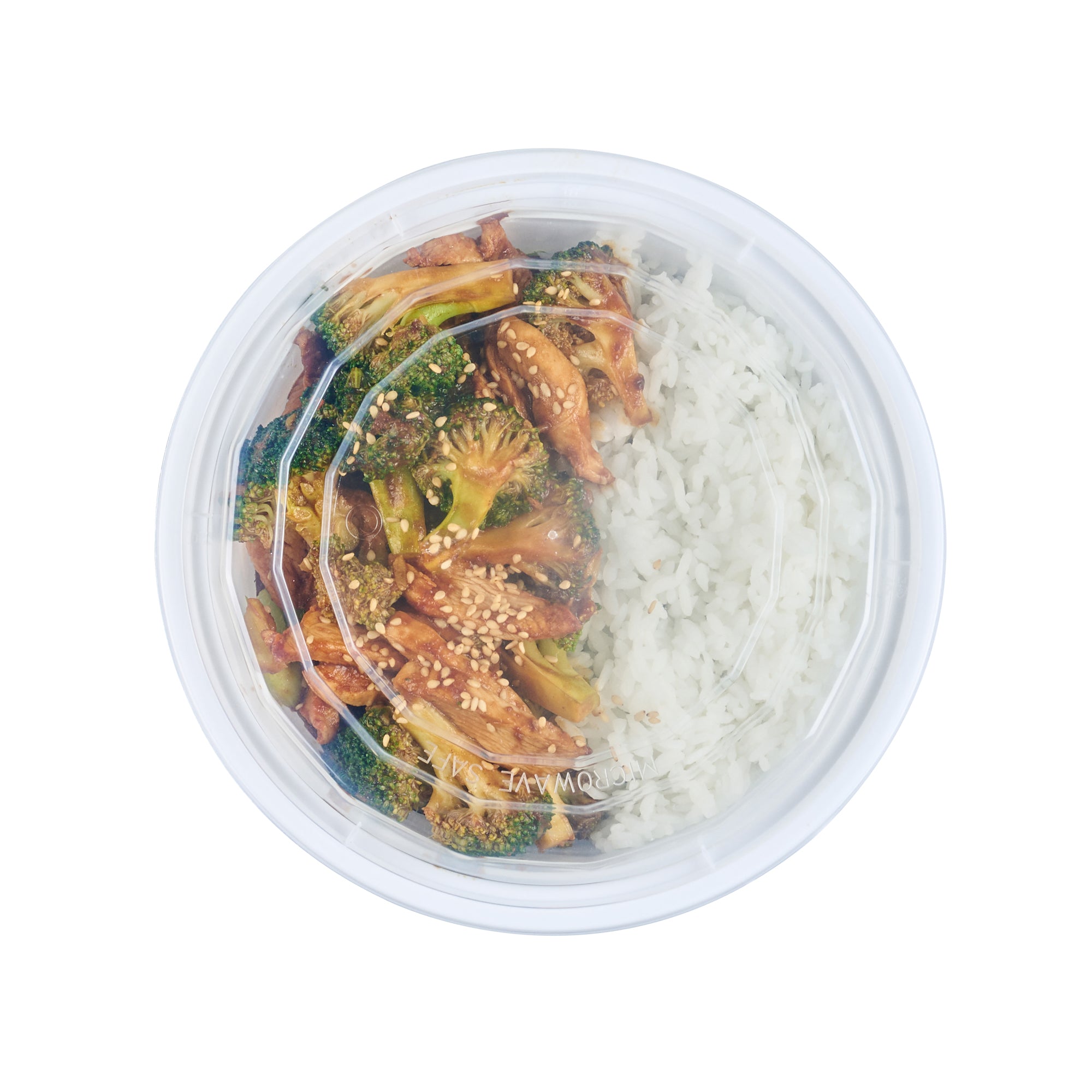 32 oz Round White Plastic Food Storage Containers with Clear Lids - Microwave Safe Takeout Boxes (7.25