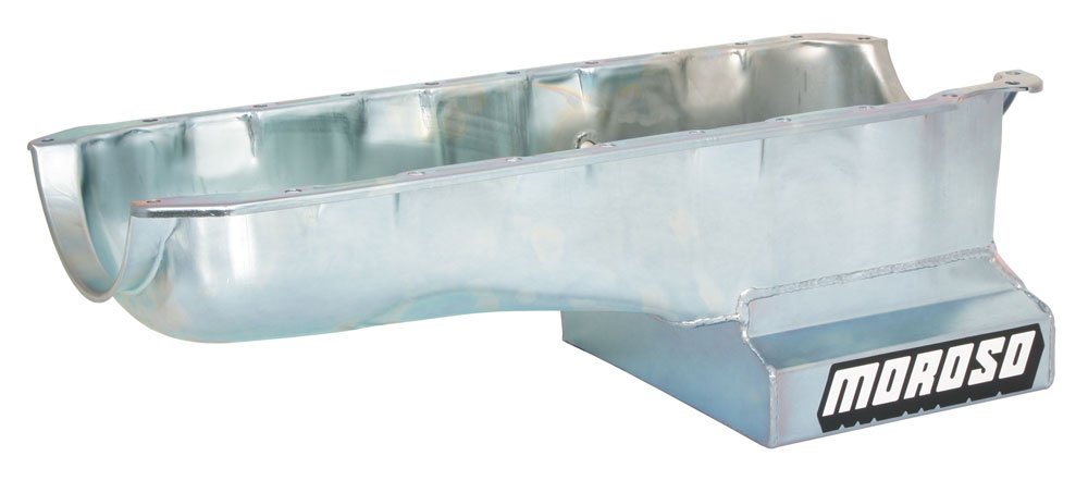 Moroso 20412 High Performance Oil Pan for Chevy Big-Block Engines - Perfect for Racing, Hot Rods & Engine Rebuilds