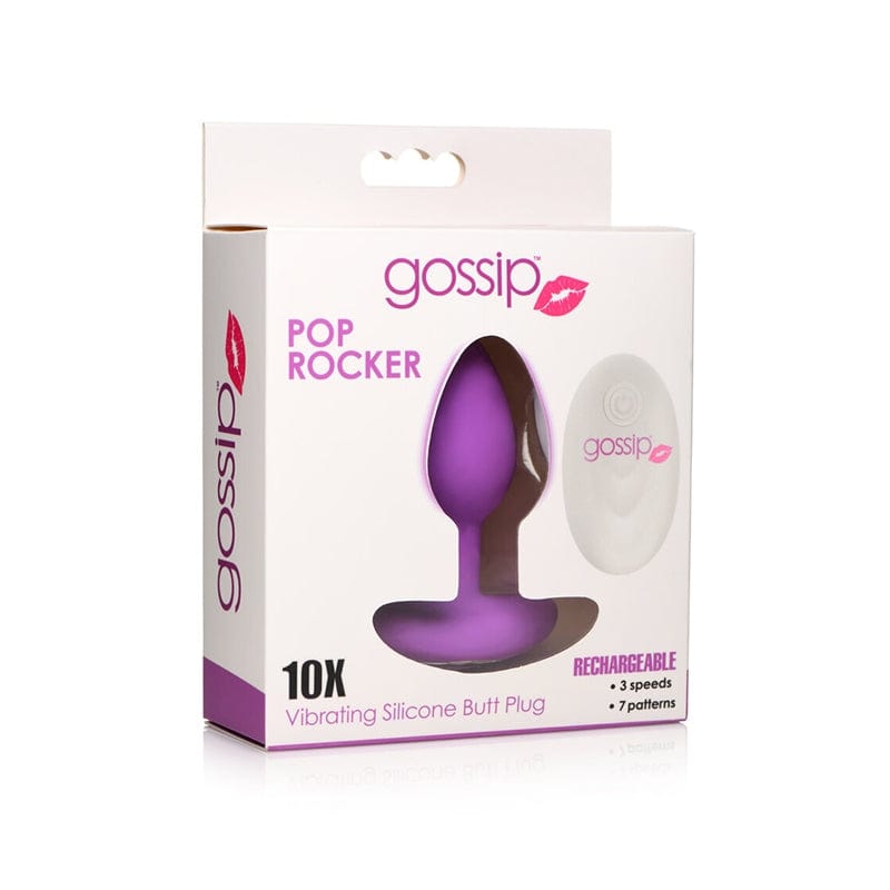 Remote Controlled Silicone Butt Plug - Waterproof Vibrating Anal Toy for Men & Women | Rechargeable Wireless Adult Sex Toy for Couples Play, Solo Use & BDSM