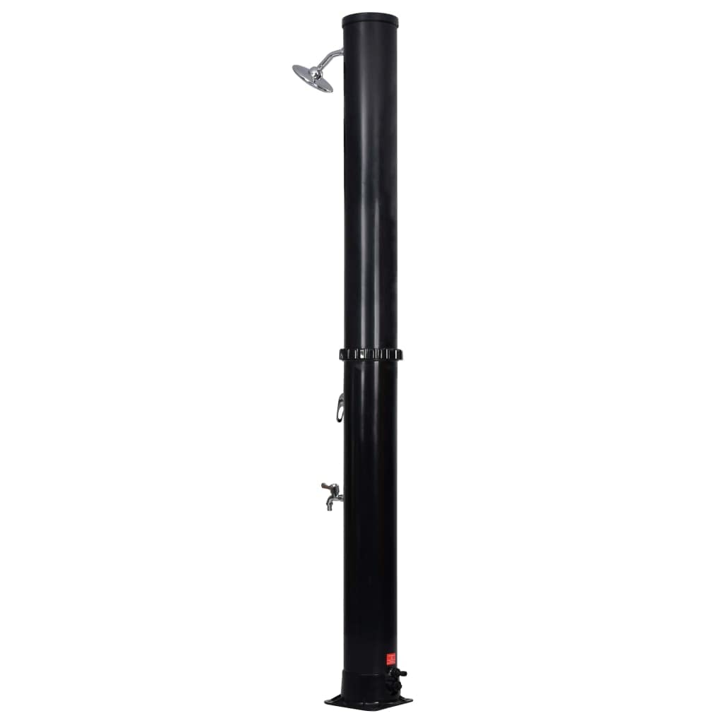 Outdoor Solar Shower Kit - 10.6 Gallon Portable Camping Shower with Adjustable Shower Head & Faucet, 6.3
