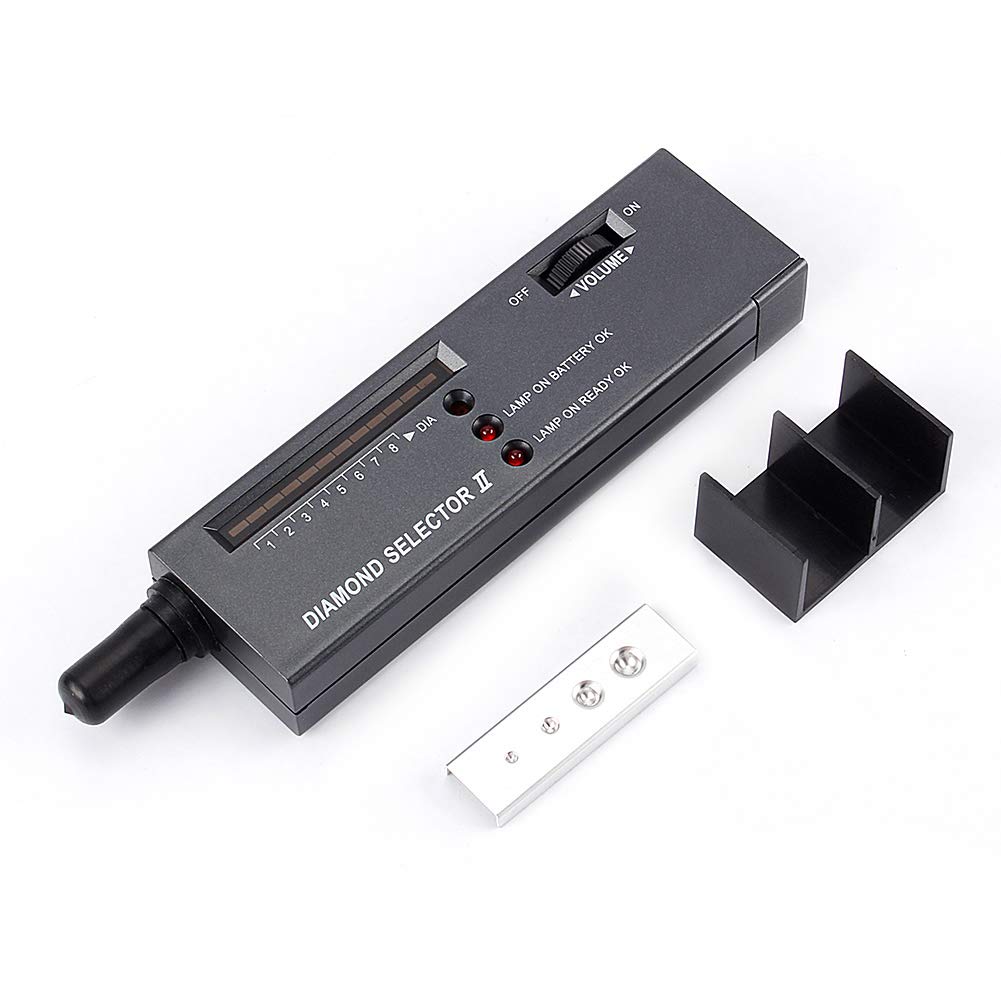 Professional Portable Diamond Tester Tool with LED Indicator - Accurate Gemstone Jewelry Tester for Engagement Rings, Necklaces & Accessories - Perfect for Jewelers, Pawn Shops & DIY Enthusiasts