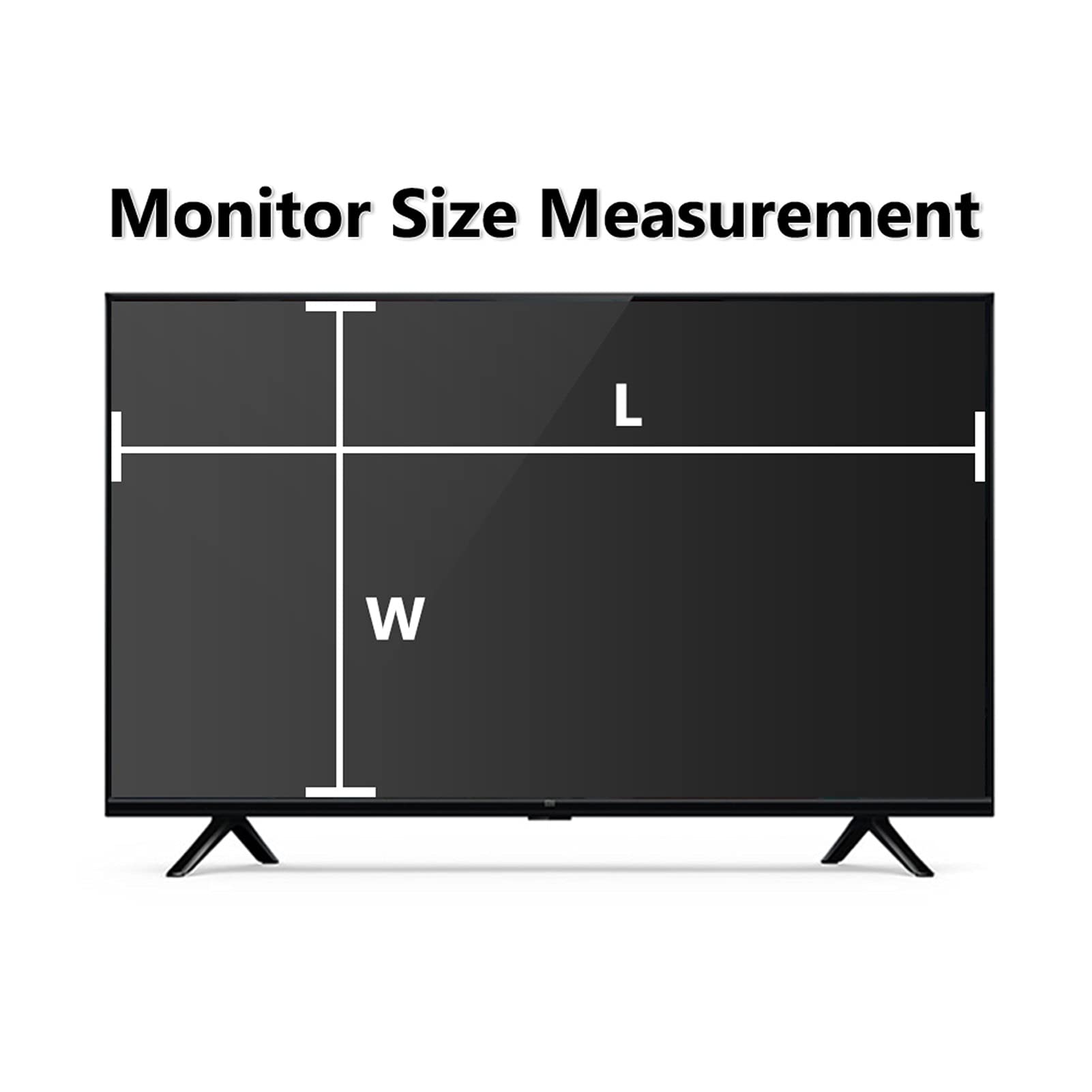 46 Inch HD Clear TV Screen Protector - Anti-Glare & Easy Installation for Monitors (1017X570mm) | Reduces Eye Strain & Enhances Viewing Experience for Home Theater & Office Use