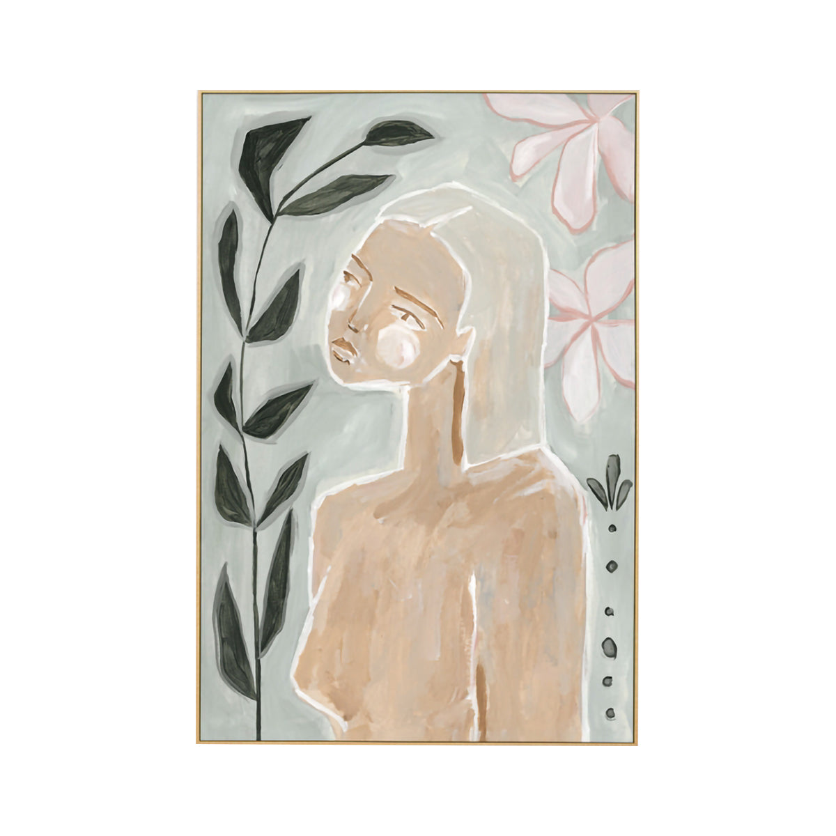 Feminine Muse Haze 2 Art Print - Modern Wall Decor for Living Room, Bedroom & Office - Premium Canvas Painting for Home & Office Decor