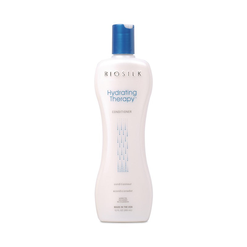 CHI BioSilk Hydrating Therapy Conditioner 12oz (355ml) for Dry & Damaged Hair - Salon Quality Deep Moisturizing Treatment for Smooth & Shiny Hair at Home