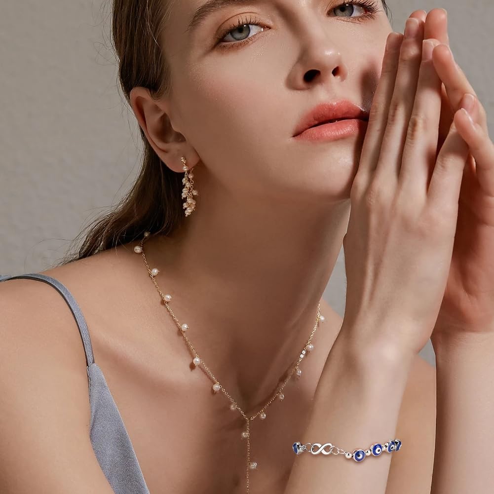 UNICRAFTALE Stainless Steel Infinity Linking Charms - Jewelry Connectors for DIY Necklace & Bracelet Making - Perfect for Handmade Jewelry, Gifts, and Fashion Accessories