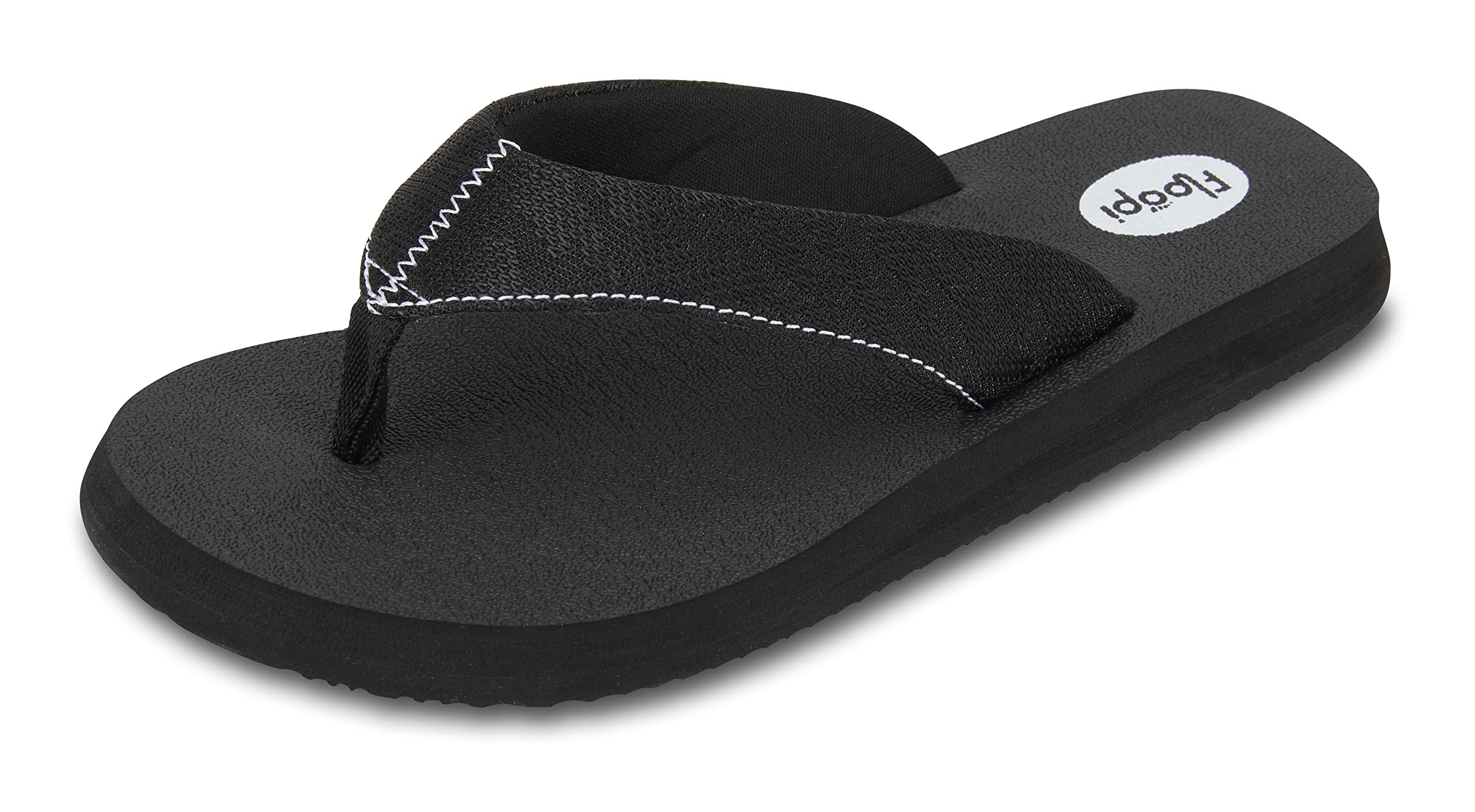 Floopi Women's Flip Flops - Comfortable Flat Yoga Mat Thong Sandals for Ladies with Anti-Skid Soles | Perfect for Beach, Pool, Yoga & Indoor/Outdoor Wear