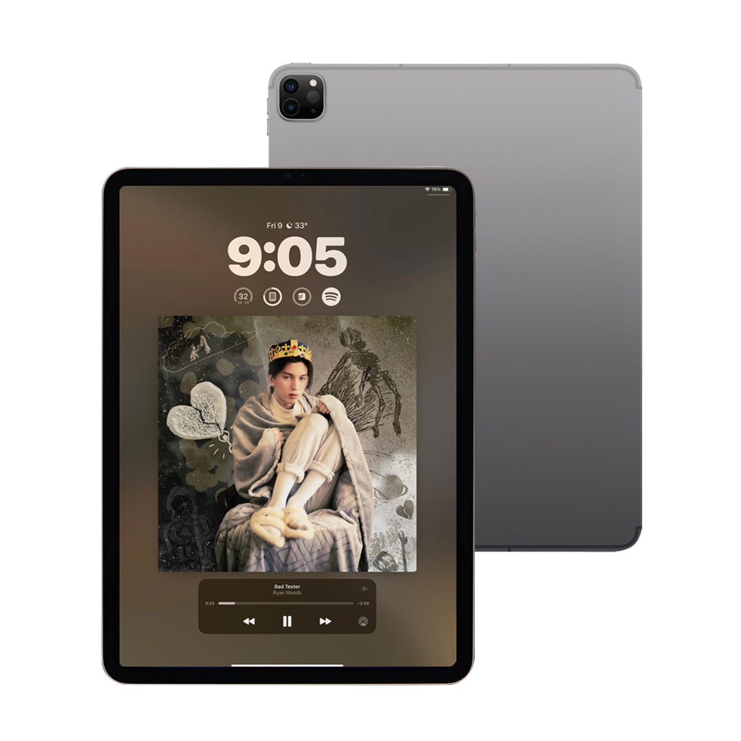 Apple iPad Pro 12.9-inch (6th Generation, 2022) WiFi 128GB - Space Gray | M2 Chip, Liquid Retina XDR Display | Perfect for Graphic Design, Video Editing & Remote Work