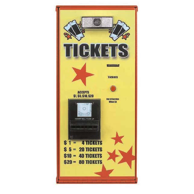 AC111 Front Load Ticket Dispenser - Heavy Duty Ticket Machine for Events, Parking & Queuing - Easy to Use Ticket Dispenser for Business, Retail & Office Organization