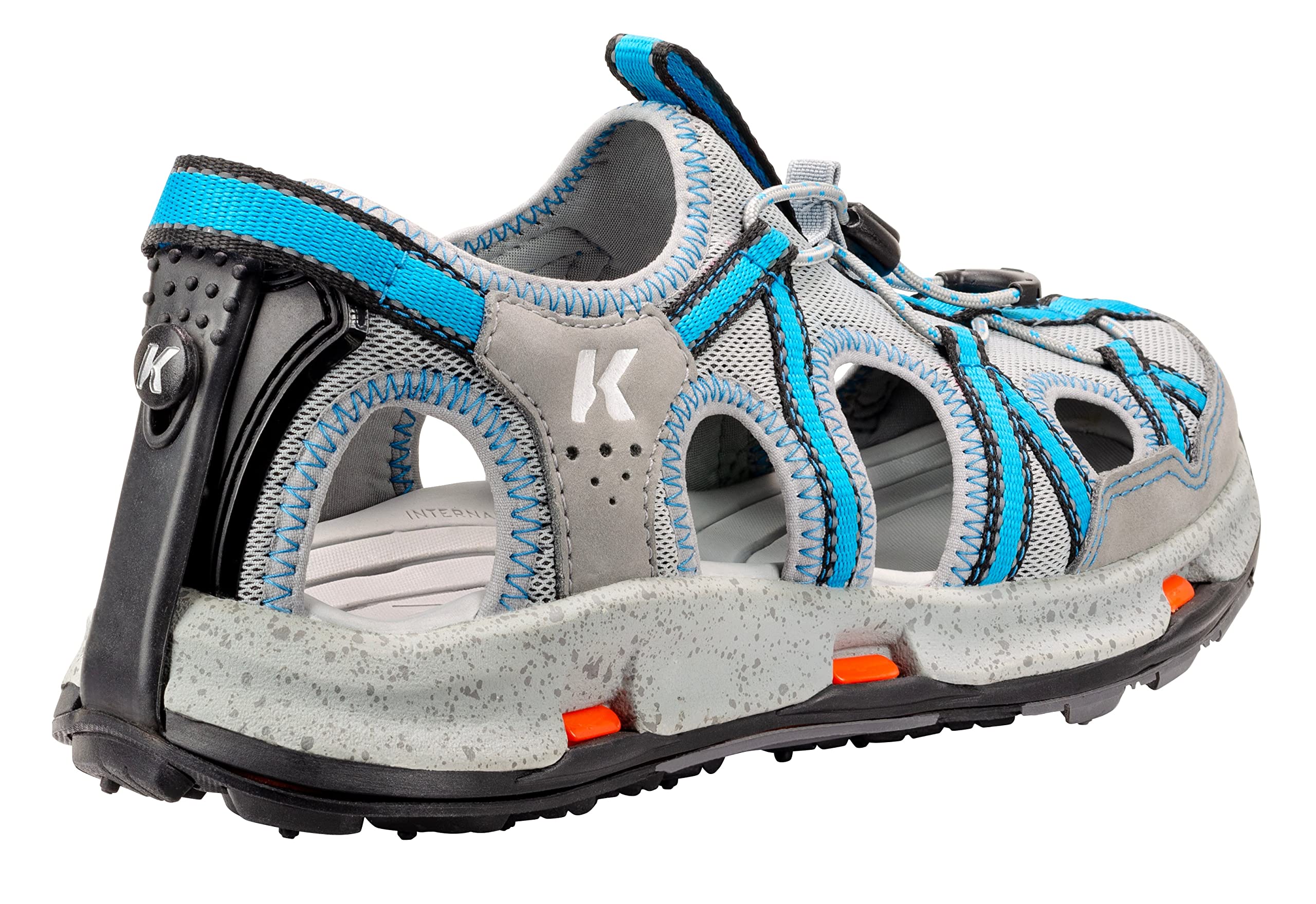 Korkers Women's Swift Sandal - Lightweight Water Shoes for Hiking, Beach & Outdoor Adventures | Quick-Dry Comfortable Summer Sandals for Women