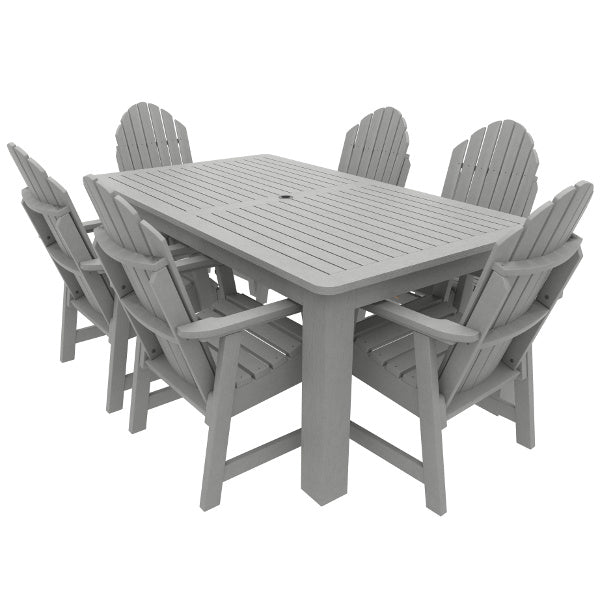 Muskoka 7-Piece Outdoor Bistro Dining Set - Patio Garden Cafe Table and Chairs for Backyard, Deck, Poolside & Balcony