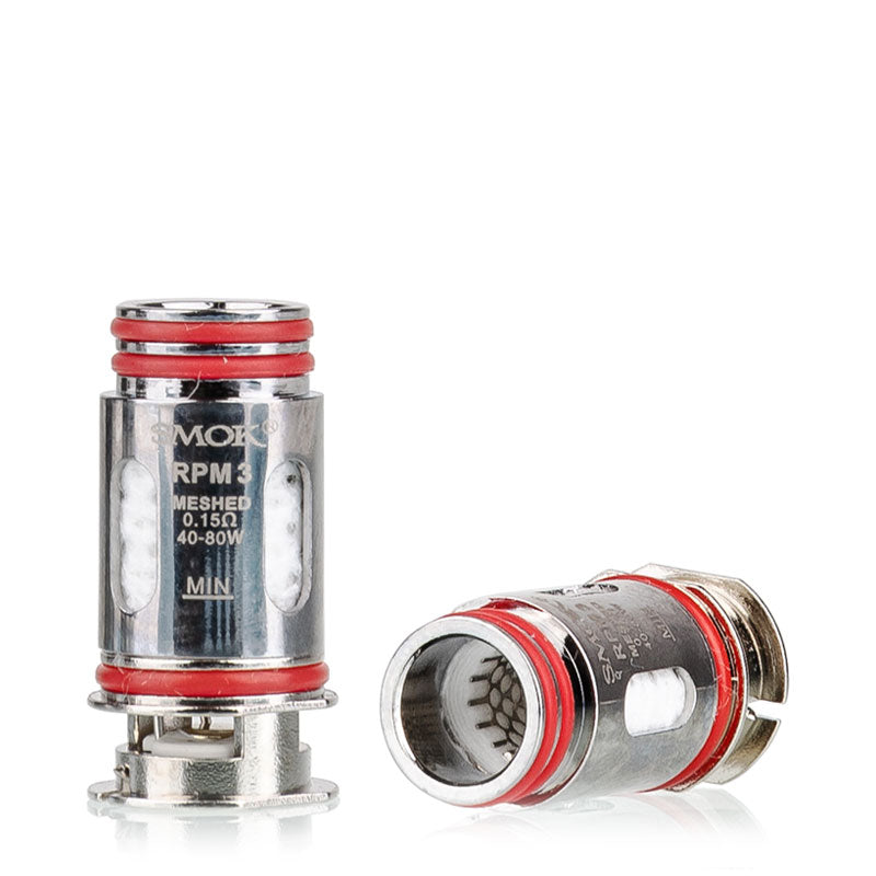 SMOK RPM 5 & RPM 5 Pro Replacement Coils (5 Pack) - Compatible with SMOK RPM 5 & RPM 5 Pro Vape Pods - Long-Lasting Mesh Coils for Smooth Vaping - Perfect for On-the-Go Vapers & Cloud Chasers