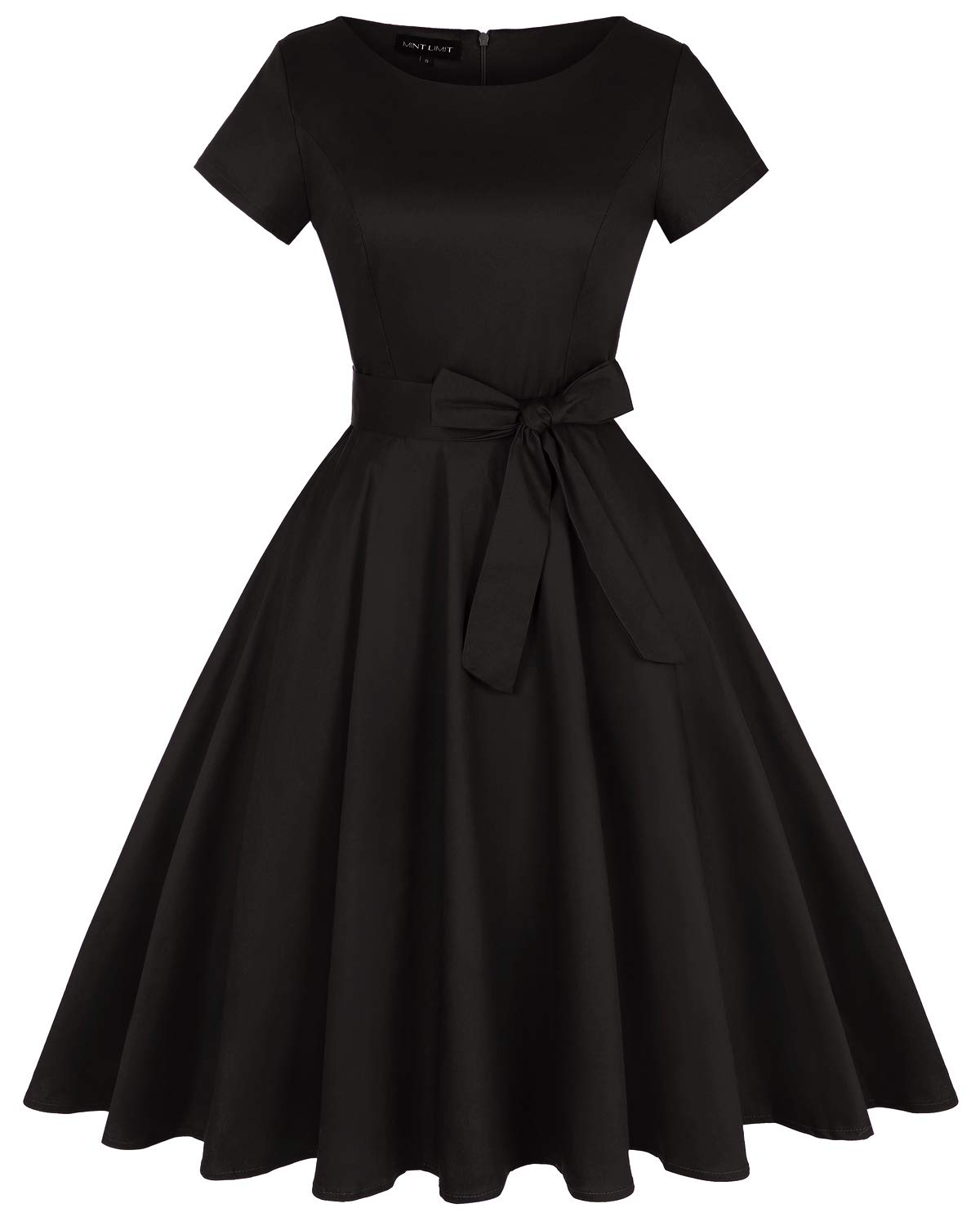 Vintage 1950s Rockabilly Swing Dress for Women - Retro Cocktail Party Prom Dress with Pockets | Perfect for Swing Dancing, Pinup Fashion & 50s Themed Events
