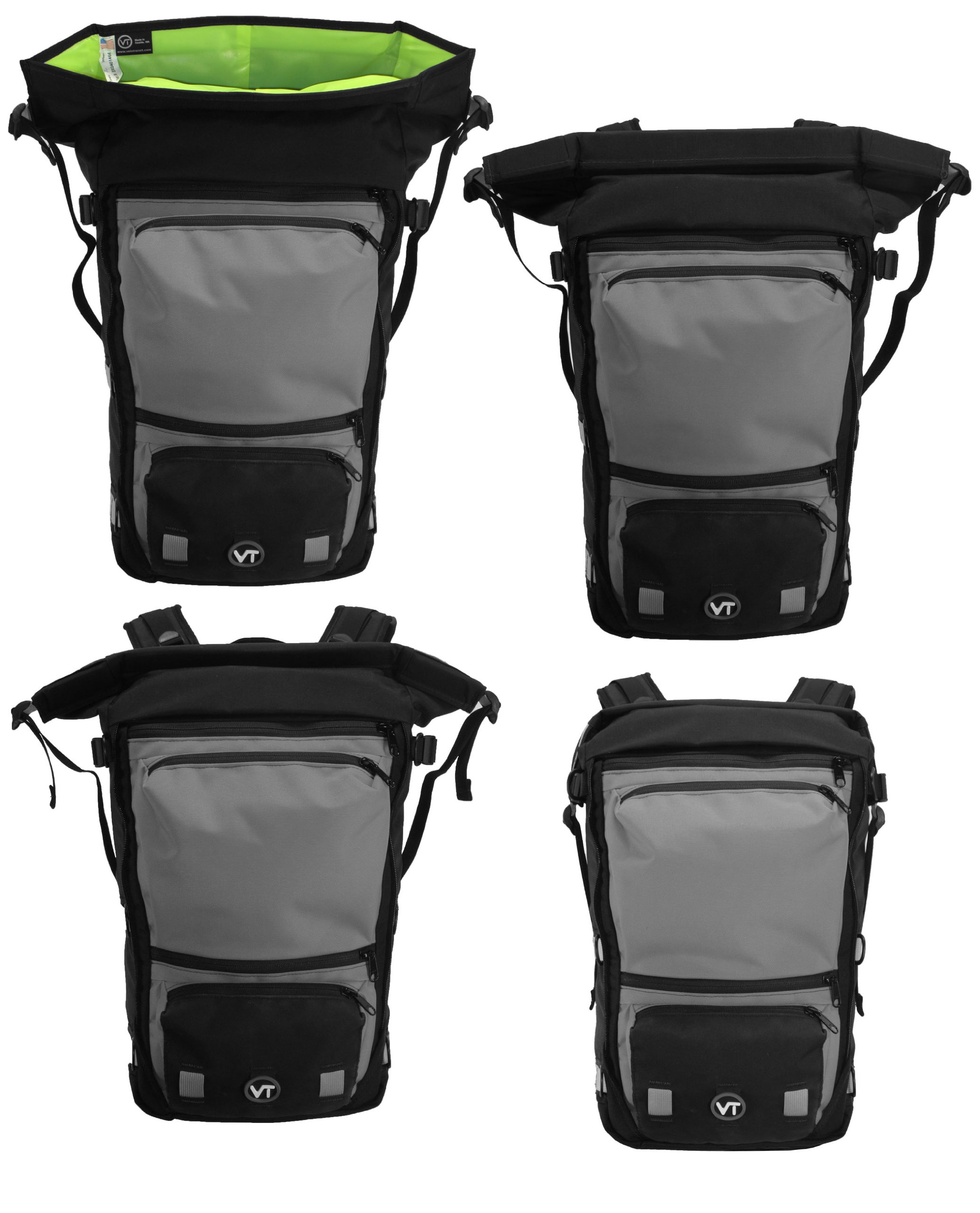 Men's Waterproof Commuter Backpack - 40L Cycling Bike Backpack for Work & Travel - Durable Weatherproof Bicycle Backpack for Cycling, Hiking & Outdoor Adventures