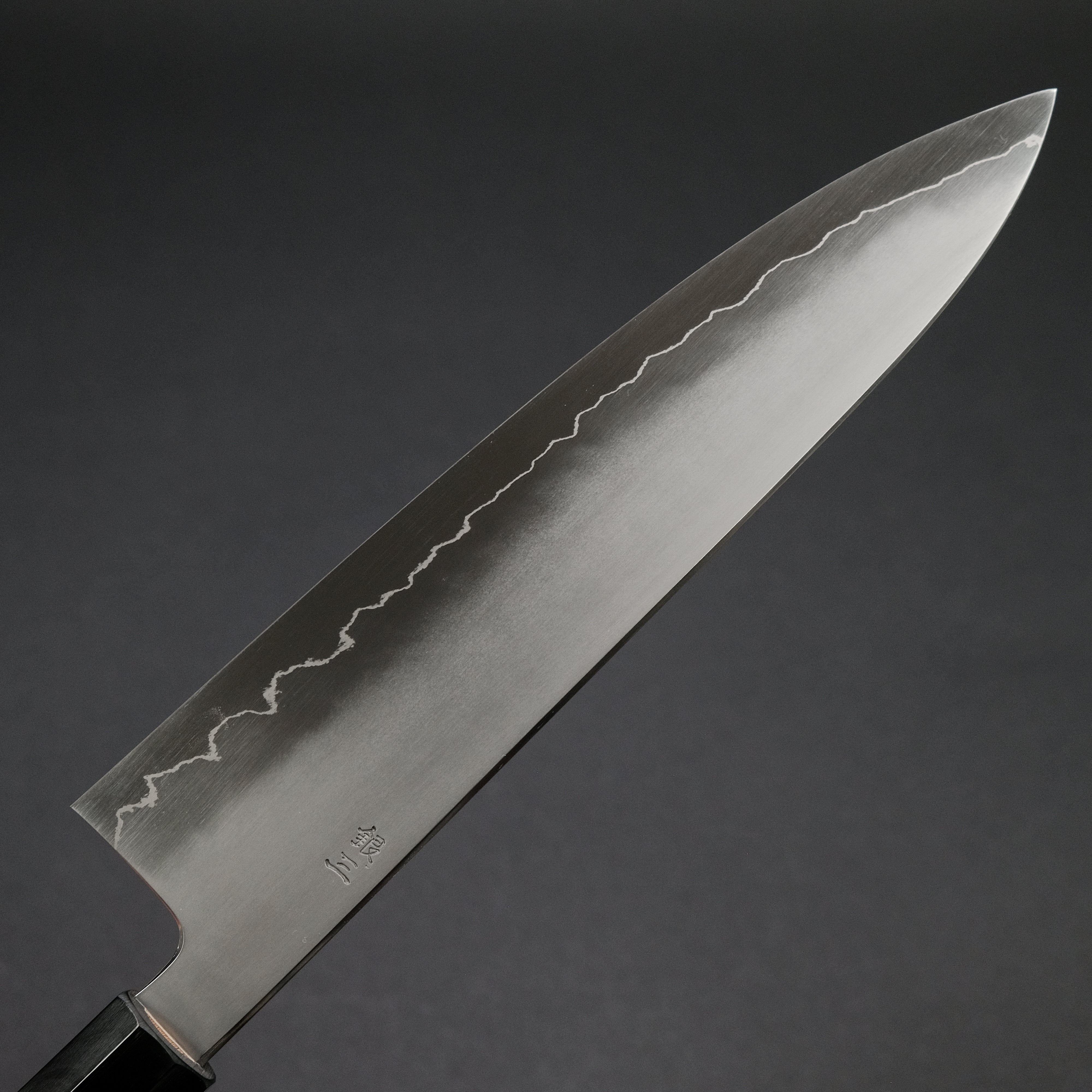Hitohira Kikuchiyo Izo Silver #3 Gyuto Japanese Chef Knife 240mm with Yakusugi Cedar Handle - Premium Kitchen Tool for Sushi, Meat Cutting & Professional Cooking