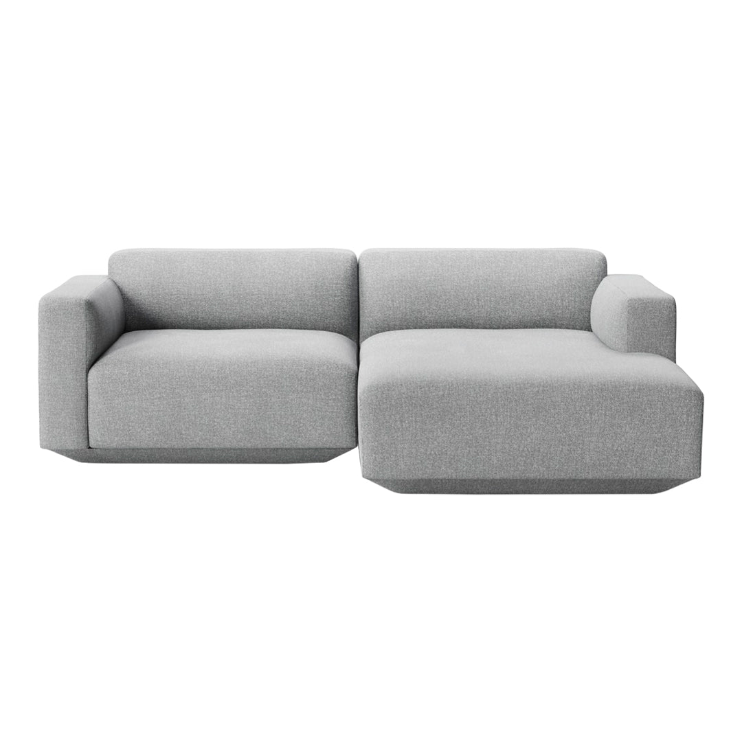 Develius Models B & C Sofa with Chaise Lounge - Modern Sectional Couch for Living Room, Lounge & Family Room Comfort
