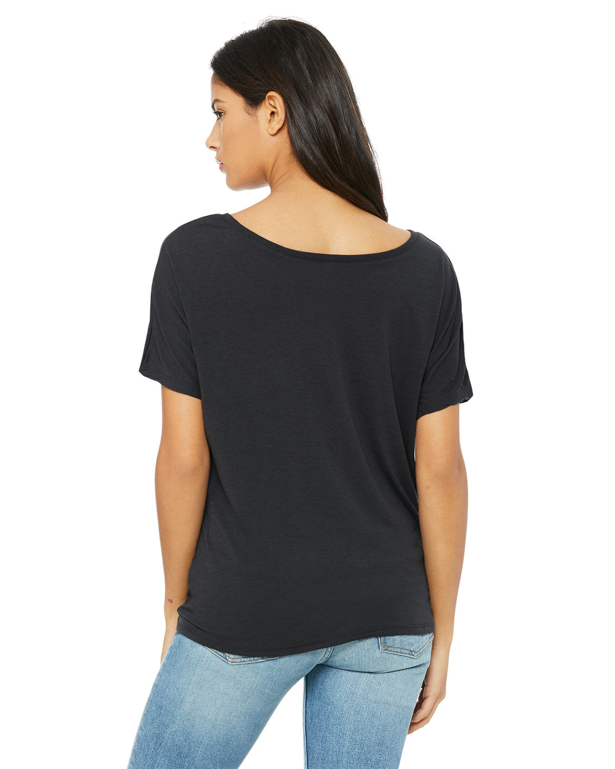 Bella + Canvas 8816 Women's Slouchy Scoop Neck T-Shirt - Soft & Comfortable Casual Tee for Everyday Wear, Lounge & Outfits