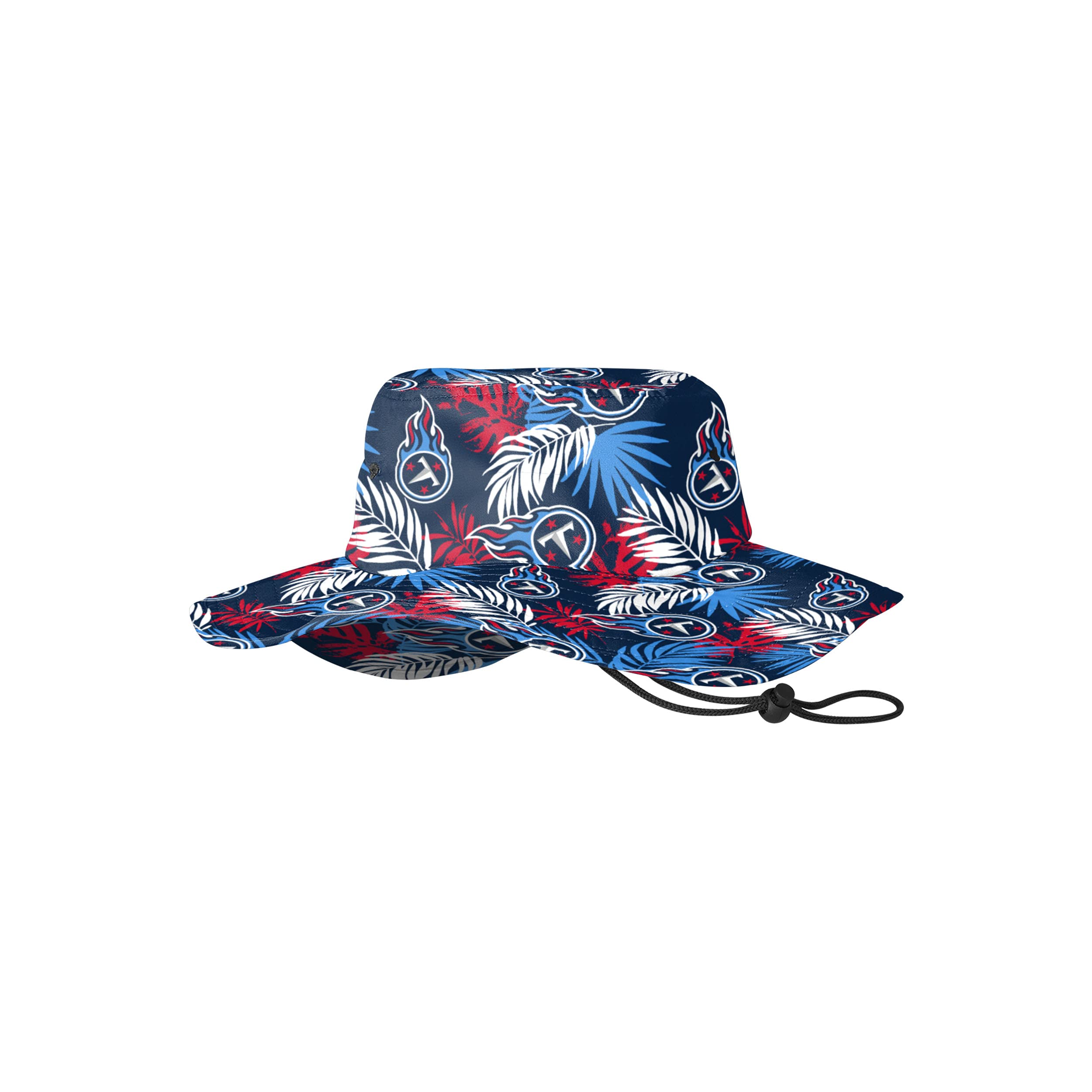 FOCO Men's NFL Team Logo Boonie Hat - Adjustable Sun Protection Bucket Hat for Outdoor Sports, Fishing, Hiking & Beach Activities