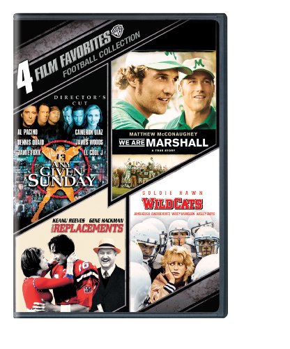 4 Film Favorites: Football Collection DVD Set - Classic Sports Movies for Fans & Gift Ideas | Perfect for Game Nights & Football Enthusiasts