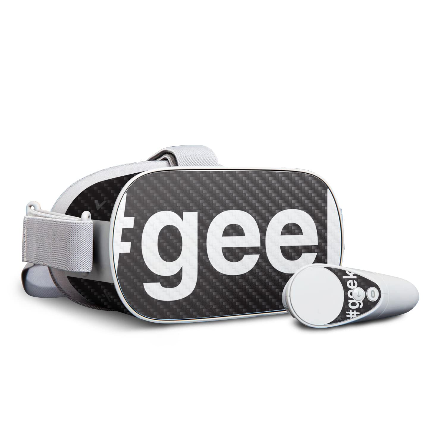 Carbon Fiber Skin for Oculus Go - Durable Protective Cover for VR Gaming
