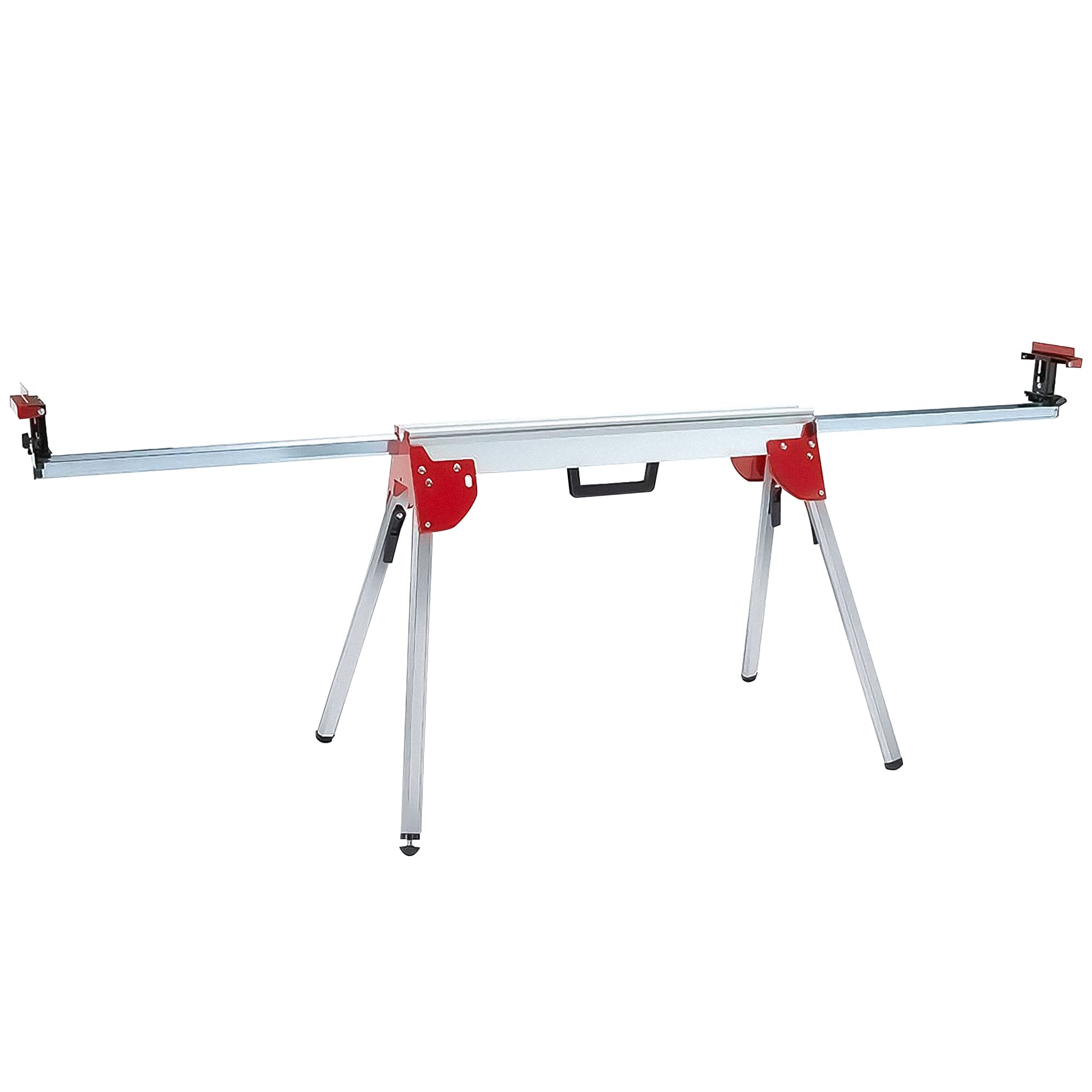 48-08-0551 Folding Miter Saw Stand - Heavy Duty 500 lbs Capacity, 100 Inch Length, Compatible with 48-08-0552 Miter Saw Table Top | Perfect for Woodworking, DIY Projects & Construction Sites