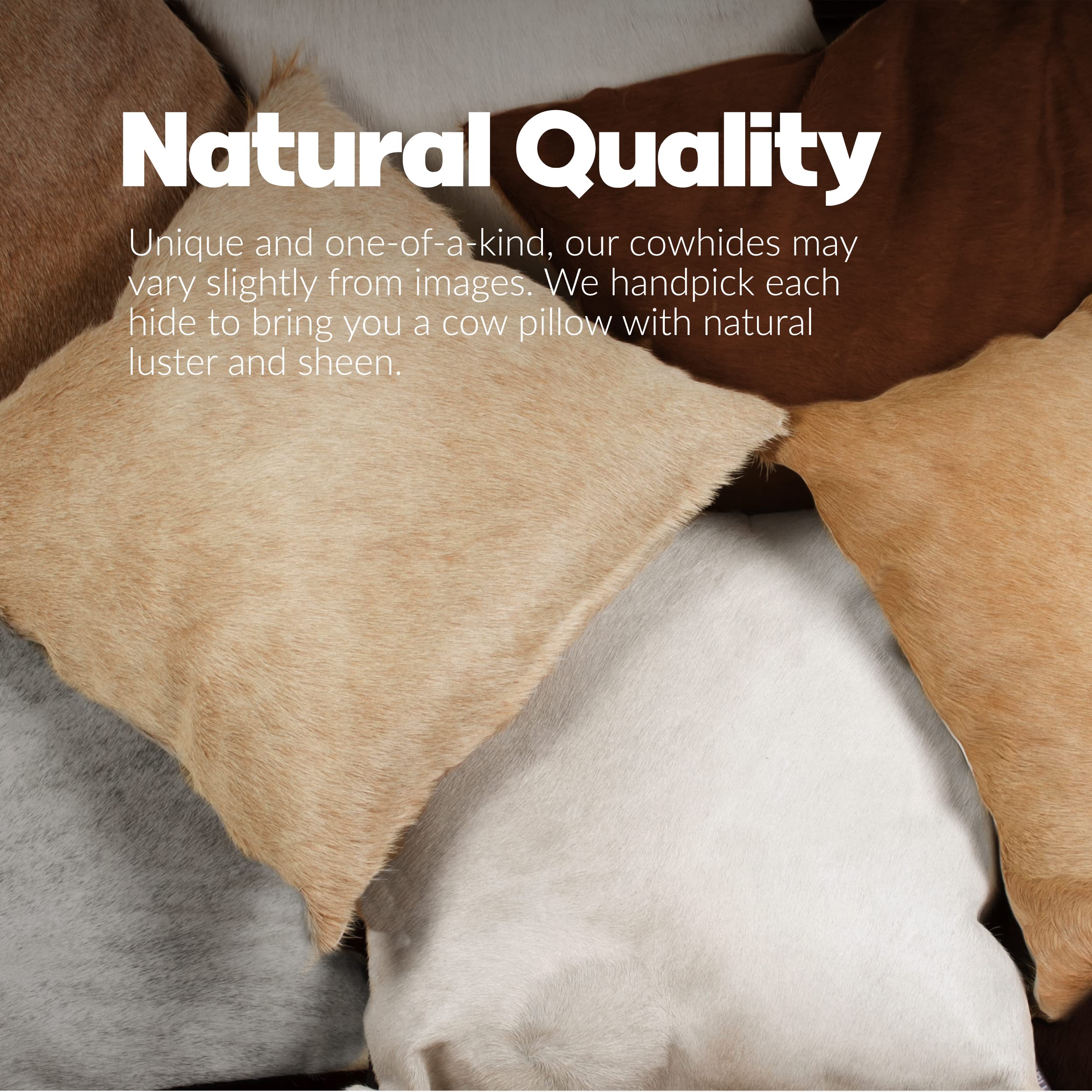 Premium 100% Natural Cowhide Throw Pillows with Polyester Insert - Handcrafted Purple Accent Pillow 12x20 inches for Sofa, Bedroom & Living Room Decor