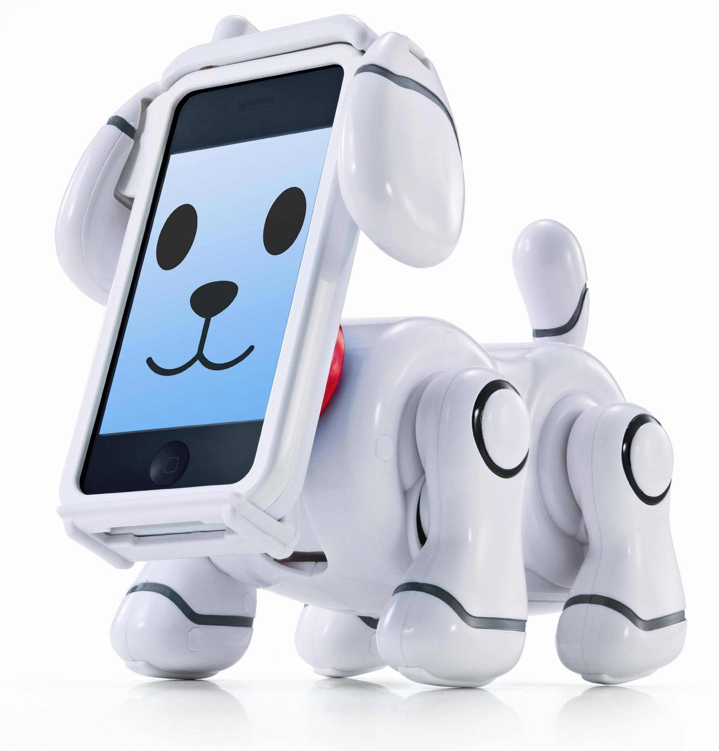 Bandai Smartpet Robot Dog - Interactive AI Robotic Pet Toy for Kids, White - Perfect for Playtime, STEM Learning & Family Fun
