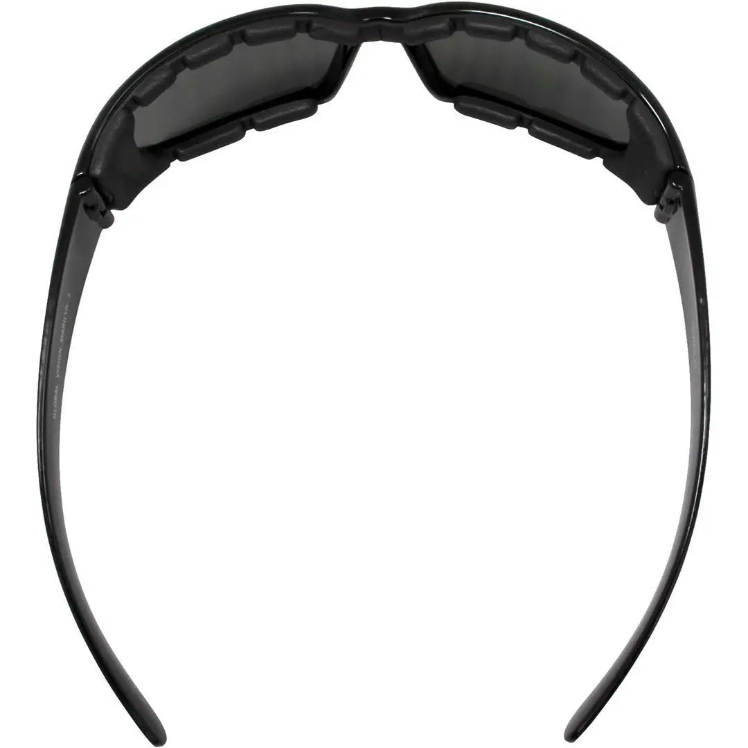 Global Vision Hawkeye Motorcycle Sunglasses - UV Protection, Anti-Glare, Polarized Lenses for Riding, Cycling & Outdoor Sports