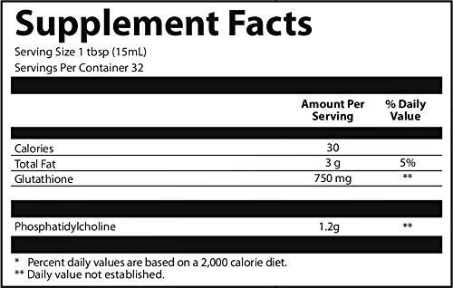 Aurora Mega-Liposomal Glutathione Supplement - 750mg per Serving - Natural Fruit Flavor (16oz Bottle) for Immune Support & Detox - Perfect for Daily Wellness Routine