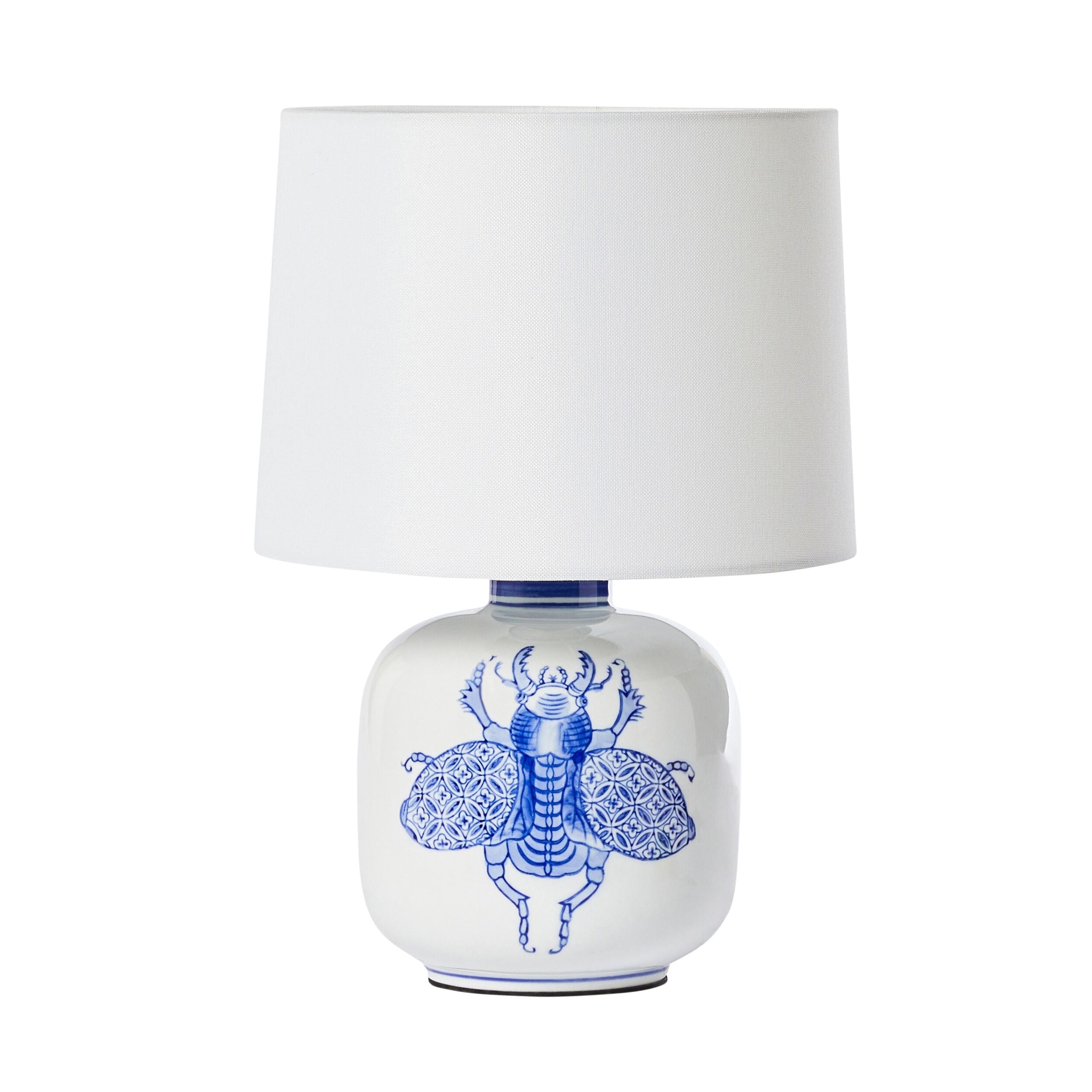 Vintage Beetle Table Lamp - 40cm LED Desk Light with Adjustable Brightness, Perfect for Bedroom, Living Room & Office Decor