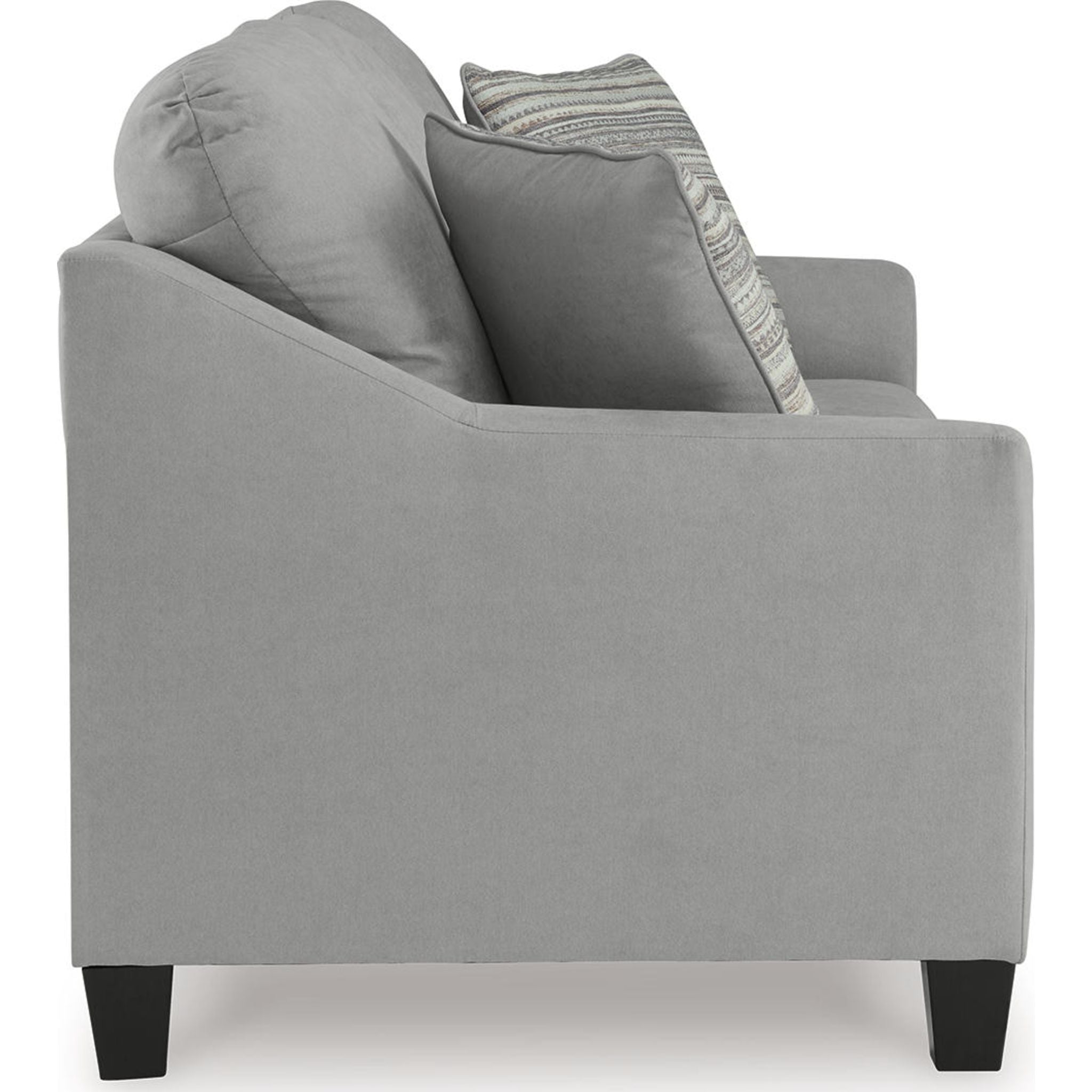Adlai Sofa in Shadow Gray - Modern Comfortable Couch for Living Room, Lounge & Home Decor
