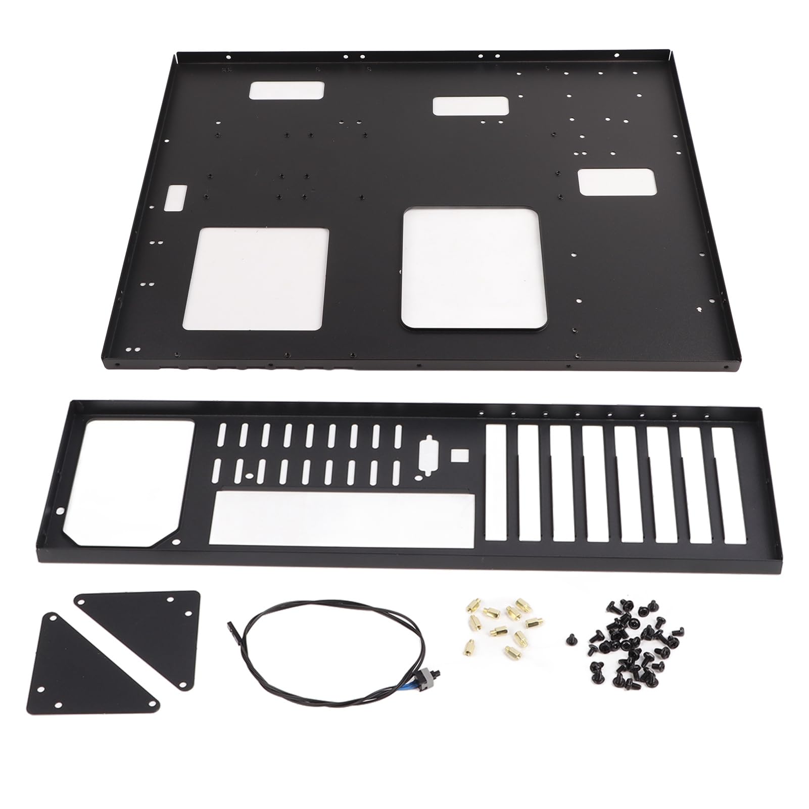 Leapiture Open Air Mining Rig Frame - High Heat Dissipation Computer Case with Organized Motherboard Bracket | Perfect for Crypto Mining, GPU Mining Rigs & PC Builds