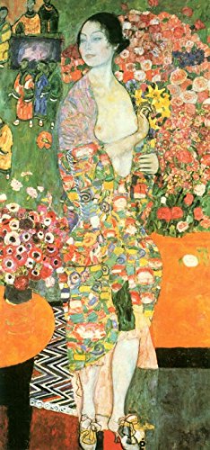Gustav Klimt The Dancer Wall Decal - Removable Peel & Stick Art Sticker (36