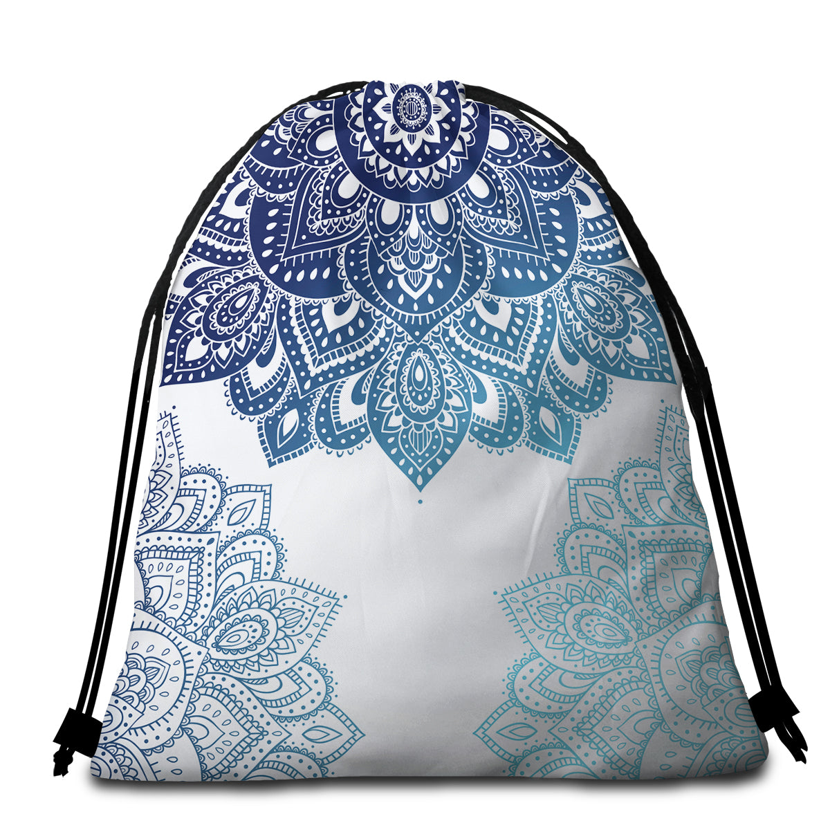 Bohemian Round Beach Towel - Soft, Absorbent & Quick-Drying - Perfect for Pool, Sand & Yoga - 60
