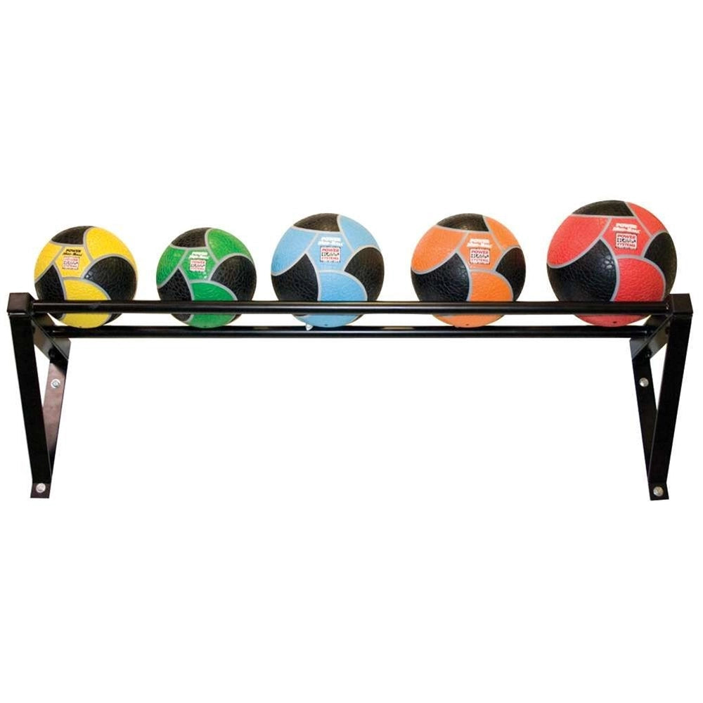 Wall Mounted Medicine Ball Rack - Heavy Duty Storage for Gym & Home Workouts - Perfect for CrossFit, Strength Training & Functional Fitness