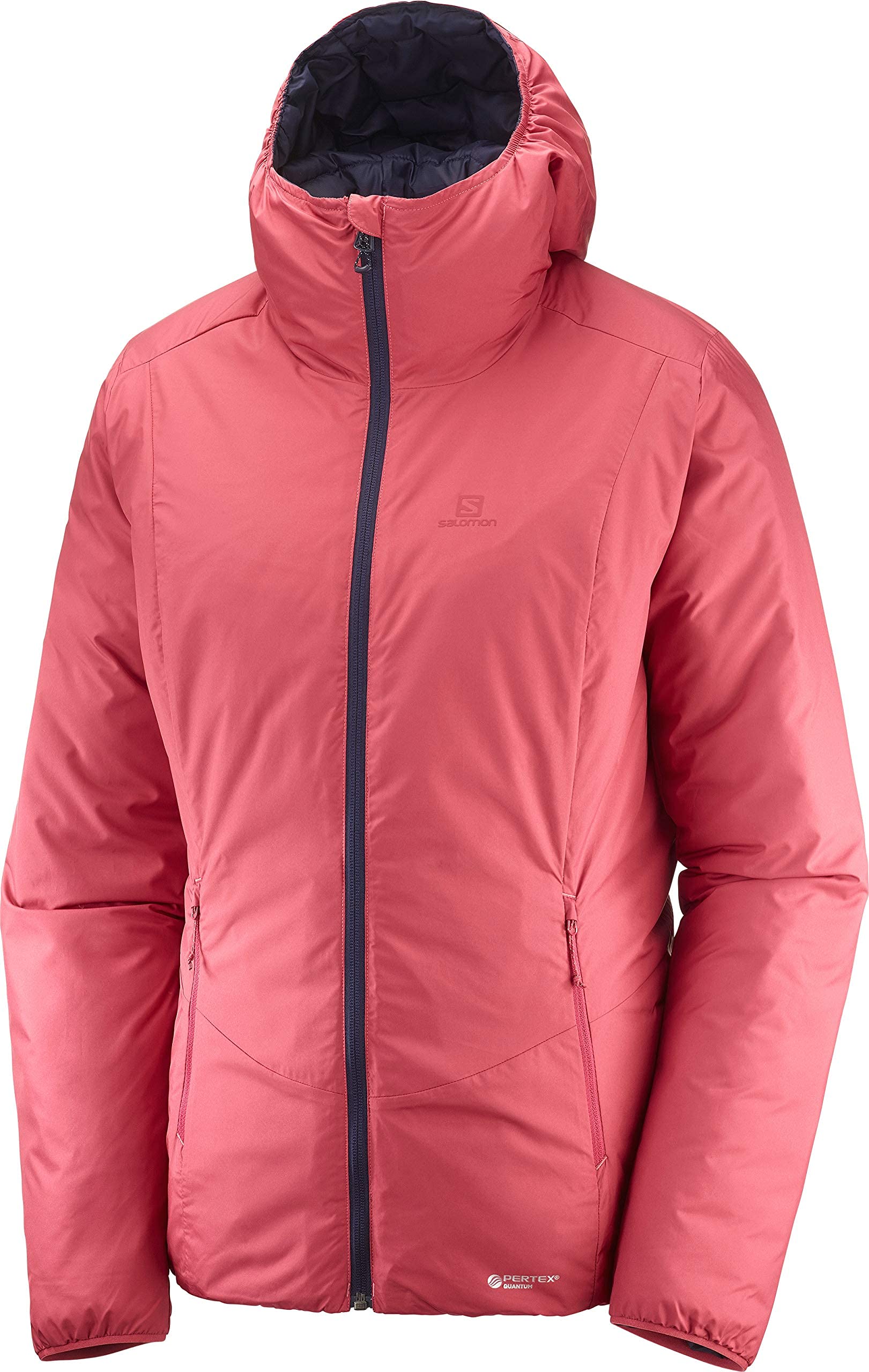 Salomon Women's Drifter Loft Hoodie - Lightweight Water-Resistant Jacket for Hiking & Outdoor Activities | Perfect for Trail Running, Camping & Travel