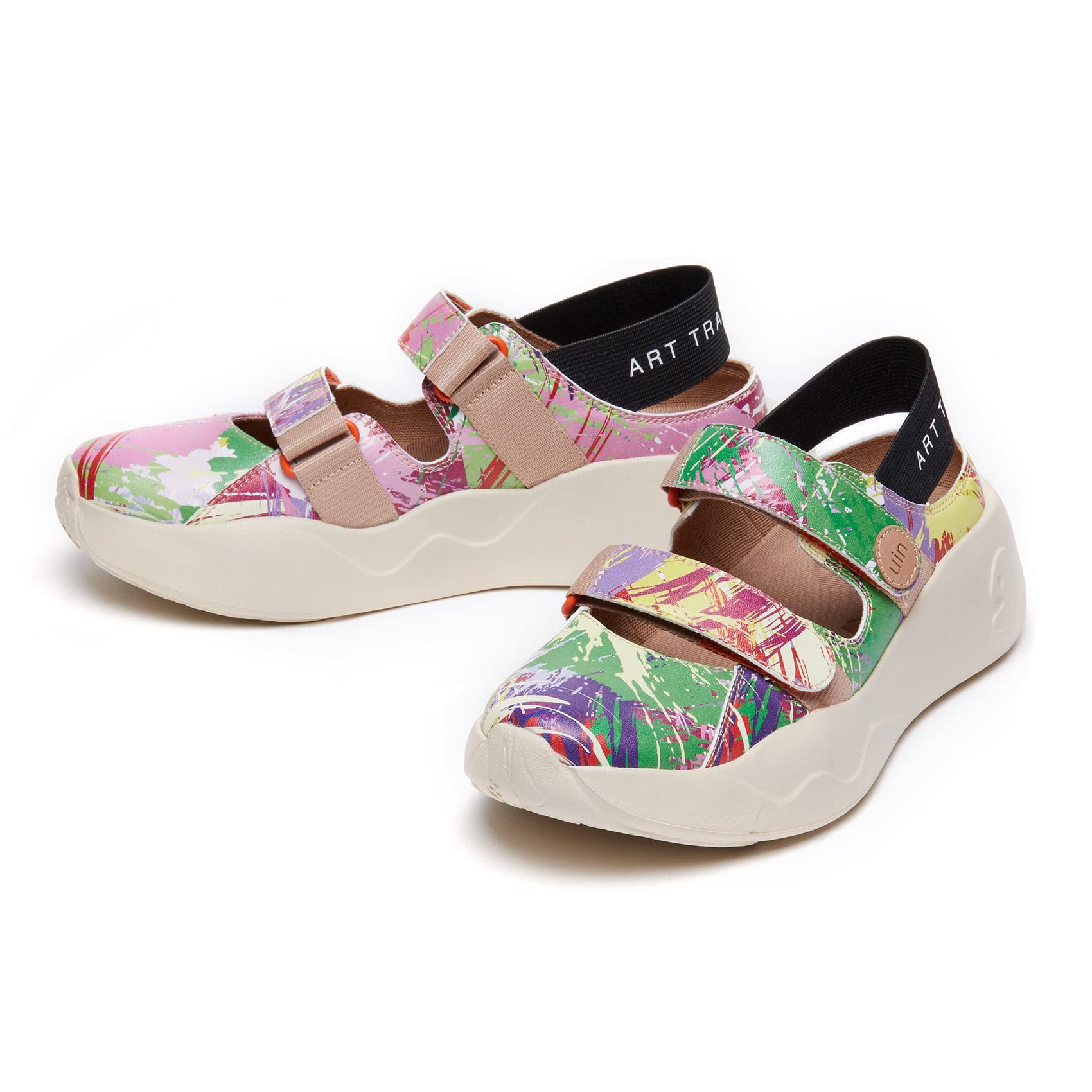 UIN Women's Closed Toe Outdoor Sandals - Lightweight Hiking & Water Shoes for Summer Travel, Walking, Beach & Pool Activities