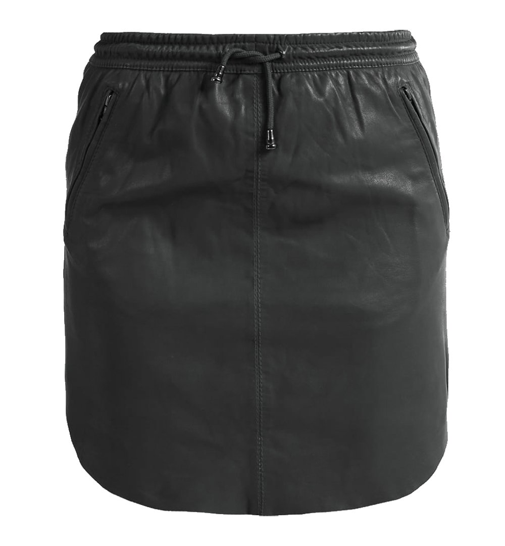 Burgundy Mini Skirt - Genuine Sheepskin Leather, Sexy & Stylish Women's Fashion | Perfect for Night Out, Date Night & Party Wear | Available on Amazon