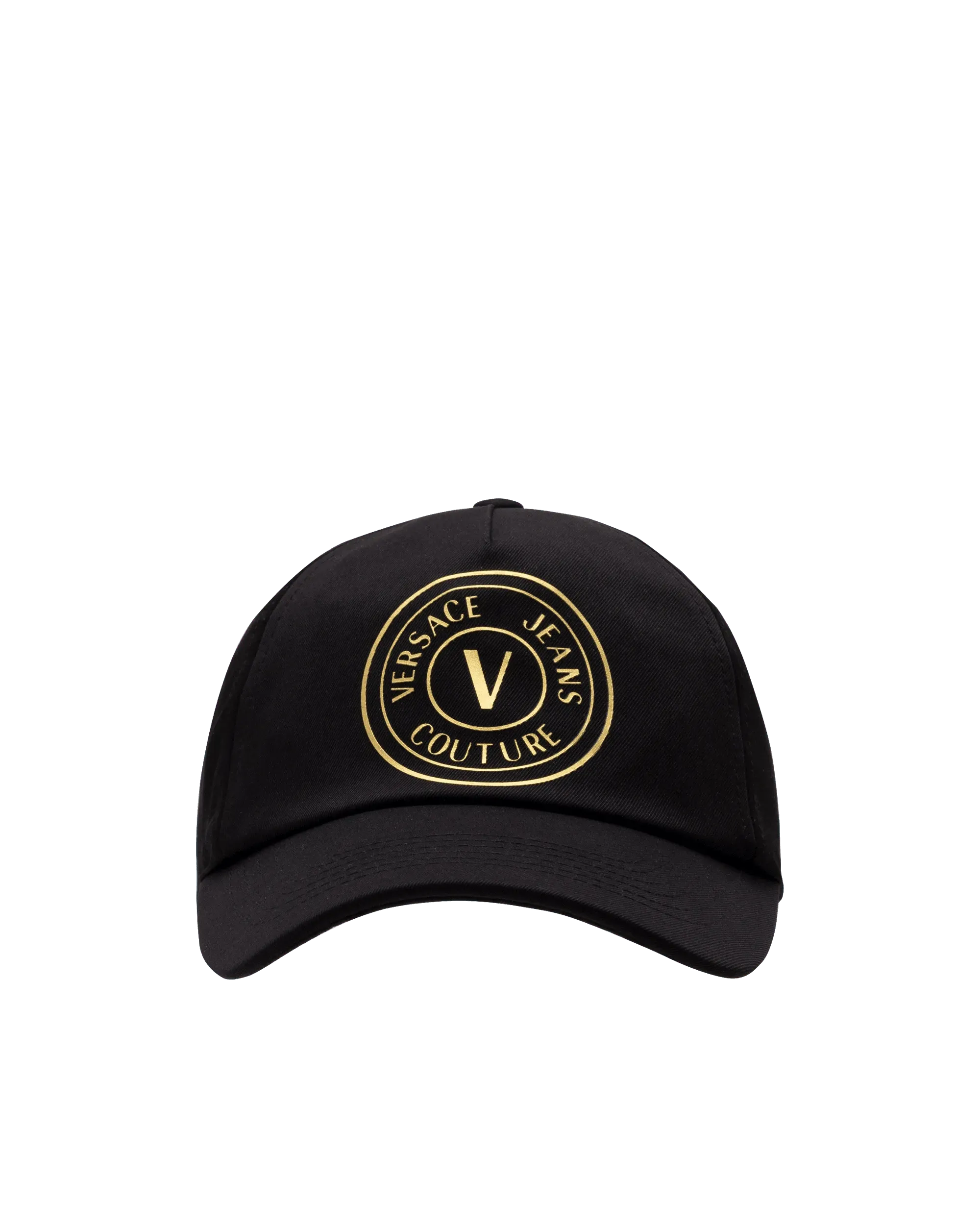 Stylish Gold Logo Baseball Cap for Men & Women - Adjustable Snapback Hat for Sports, Outdoor Activities & Fashion